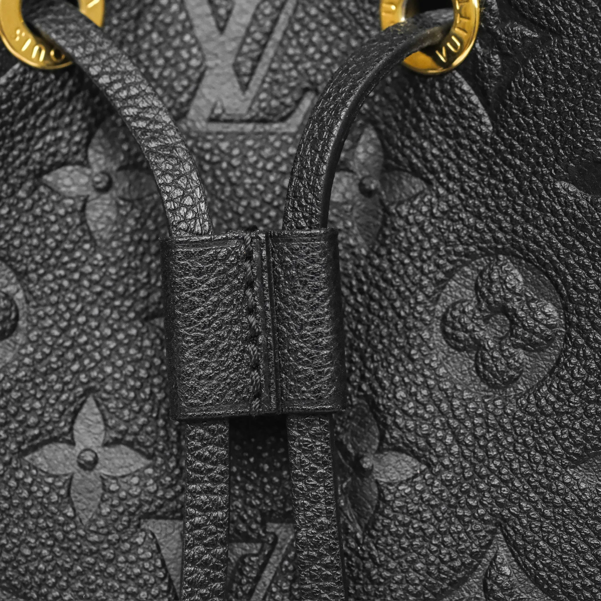 Louis Vuitton NeoNoe MM Monogram Empreinte Leather Black