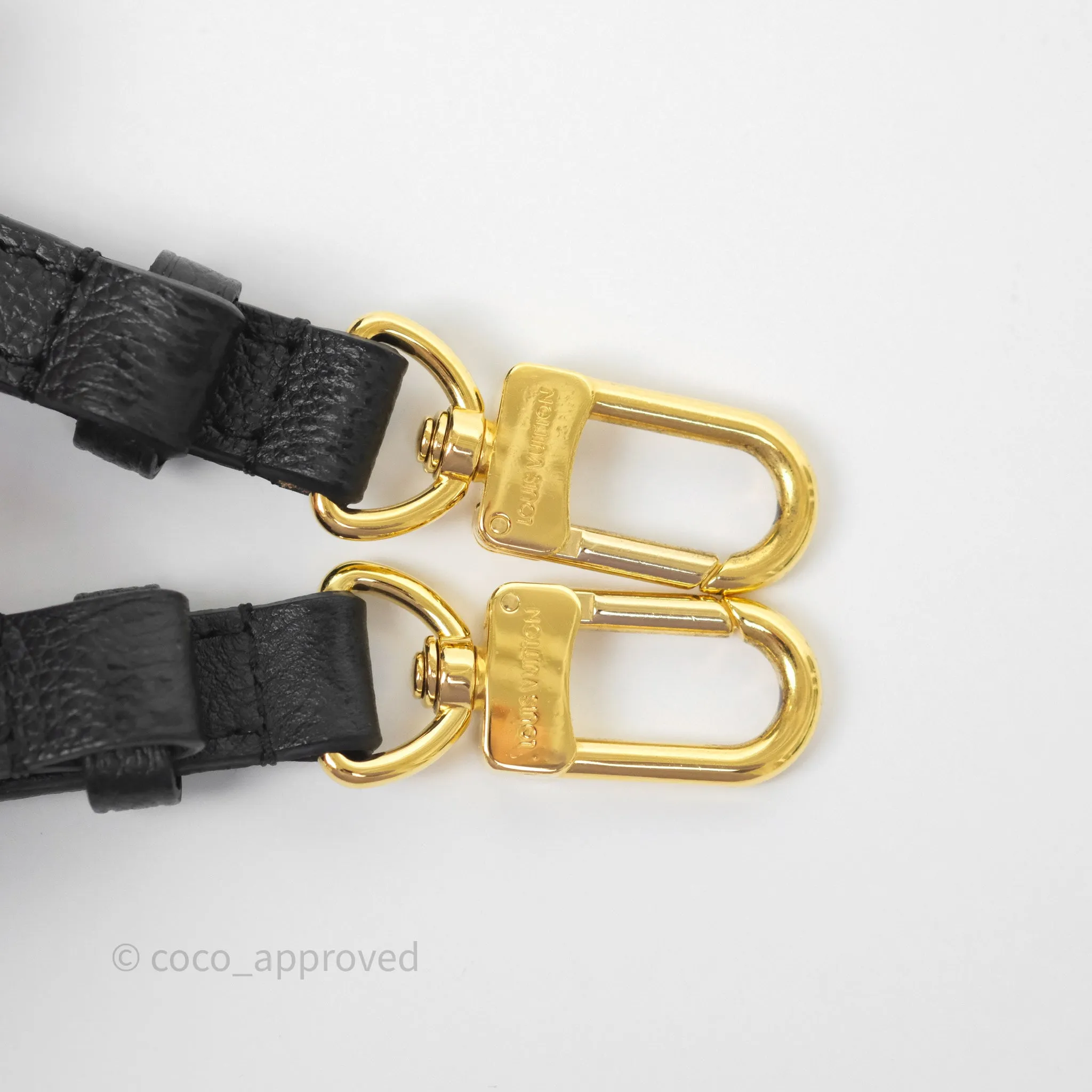 Louis Vuitton NeoNoe MM Monogram Empreinte Leather Black