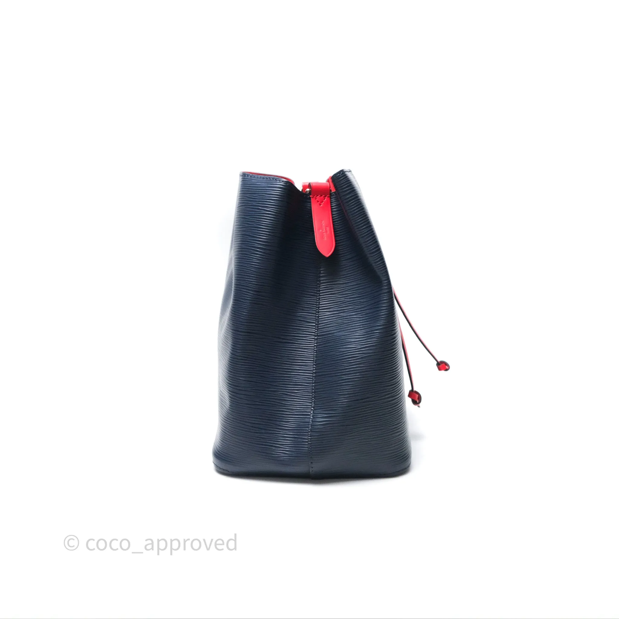 Louis Vuitton Neonoe MM Navy / Red Epi