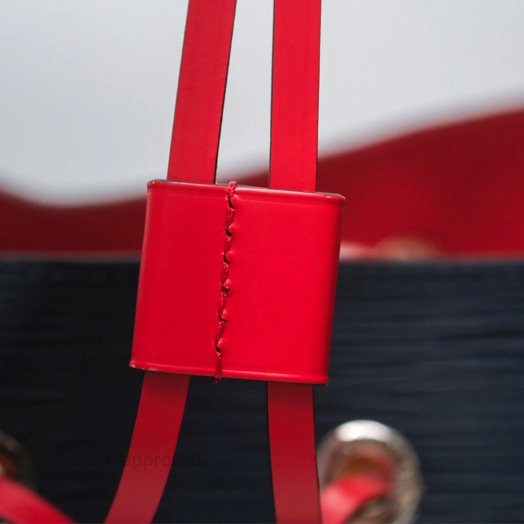 Louis Vuitton Neonoe MM Navy / Red Epi