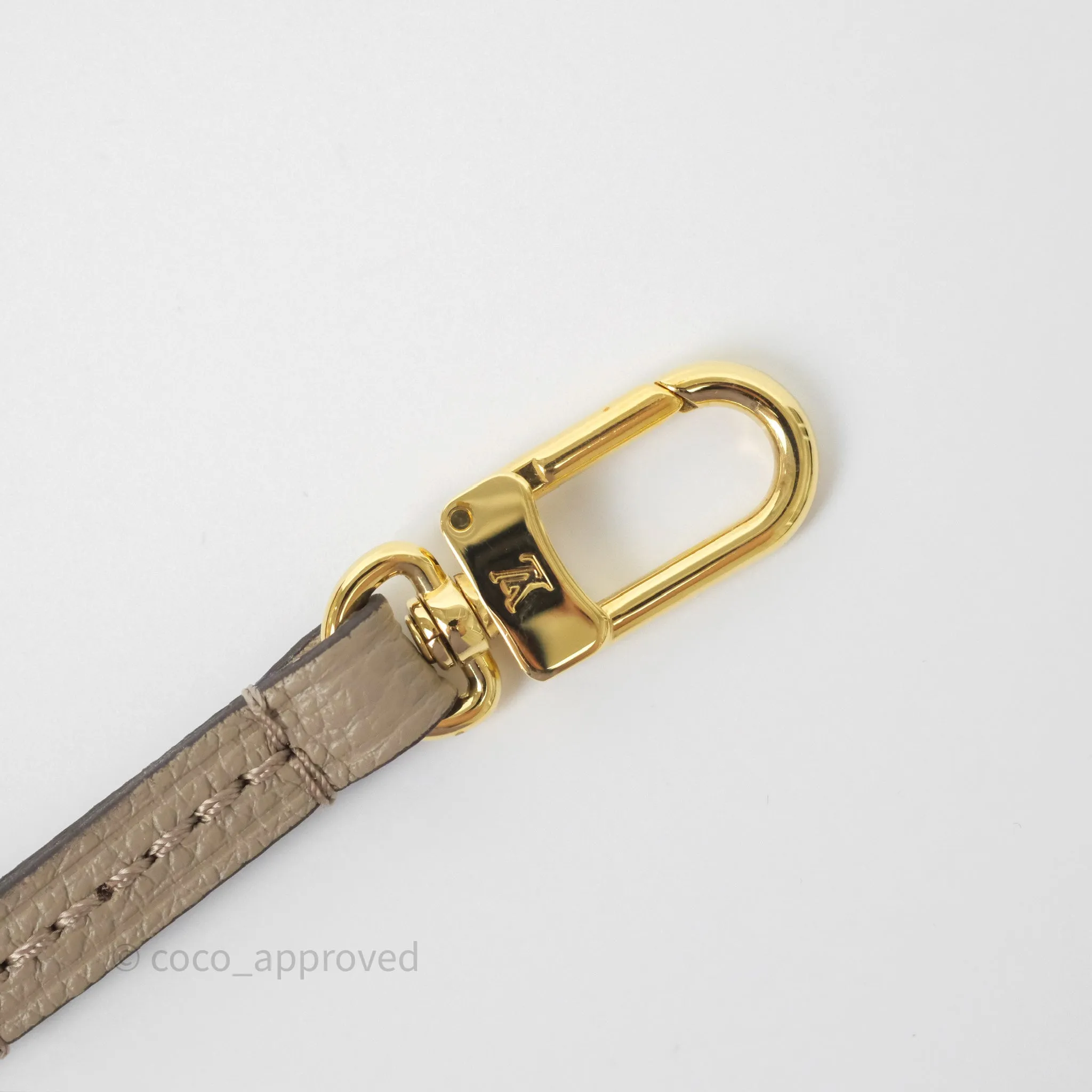 Louis Vuitton Neverfull MM Monogram Empreinte Leather Tourterelle