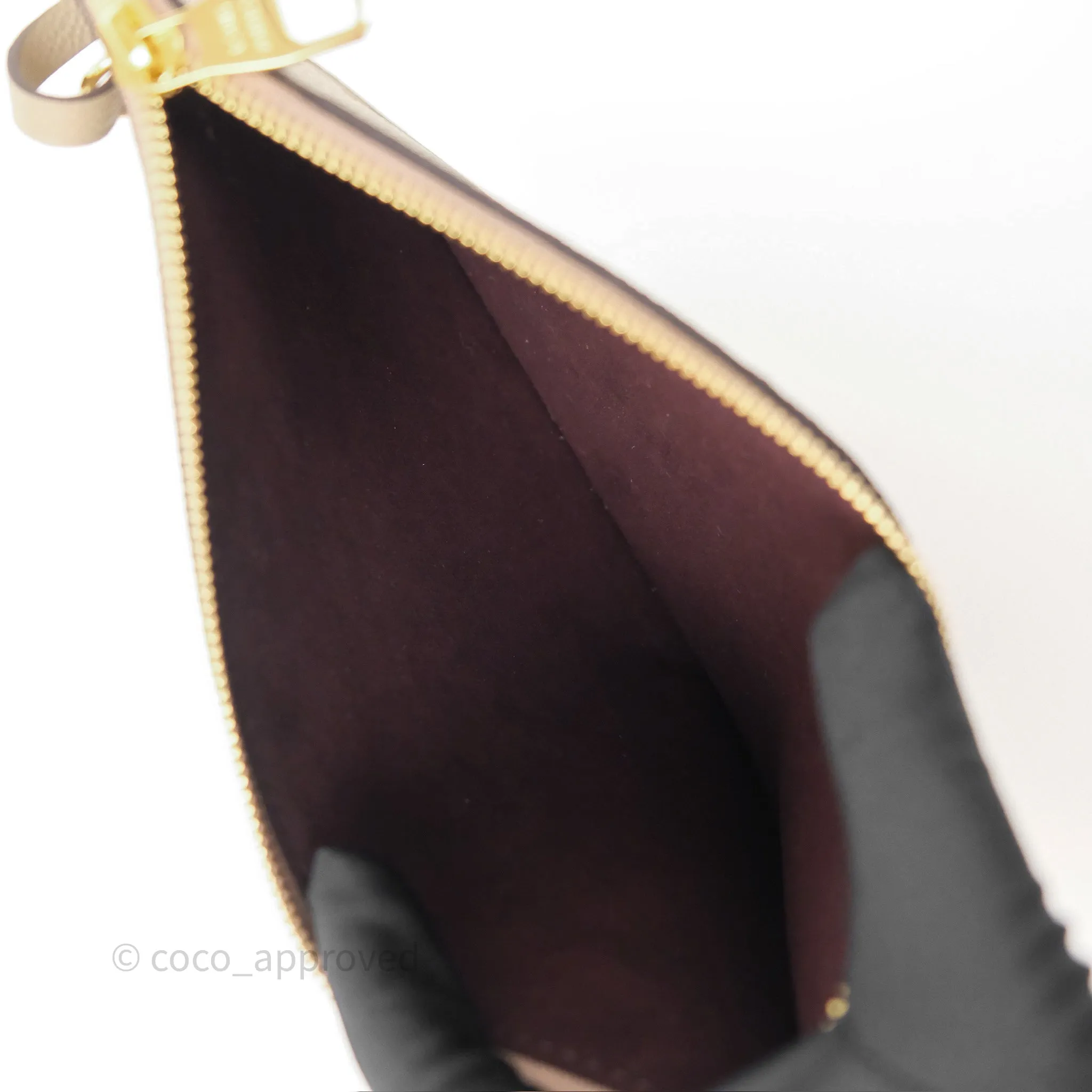 Louis Vuitton Neverfull MM Monogram Empreinte Leather Tourterelle