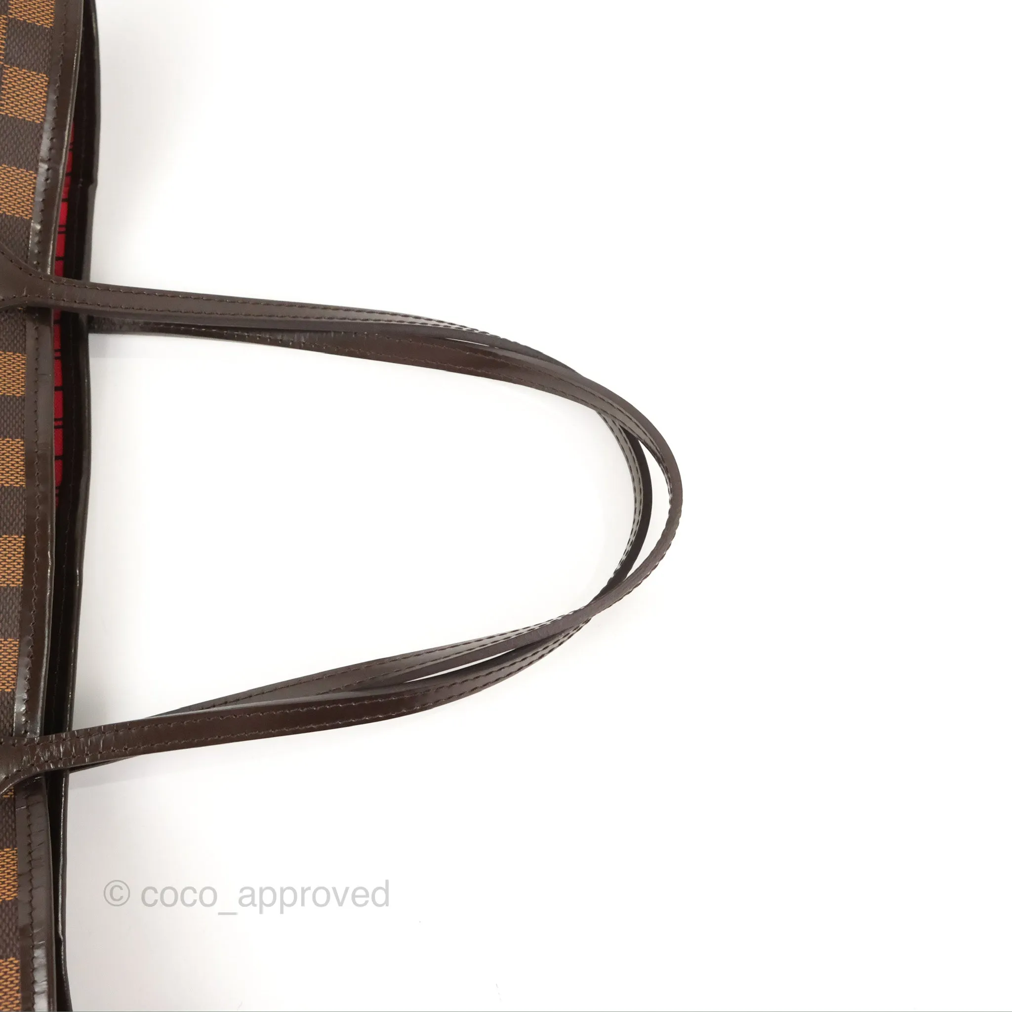 Louis Vuitton Neverfull MM Tote Bag Damier Ebene Canvas