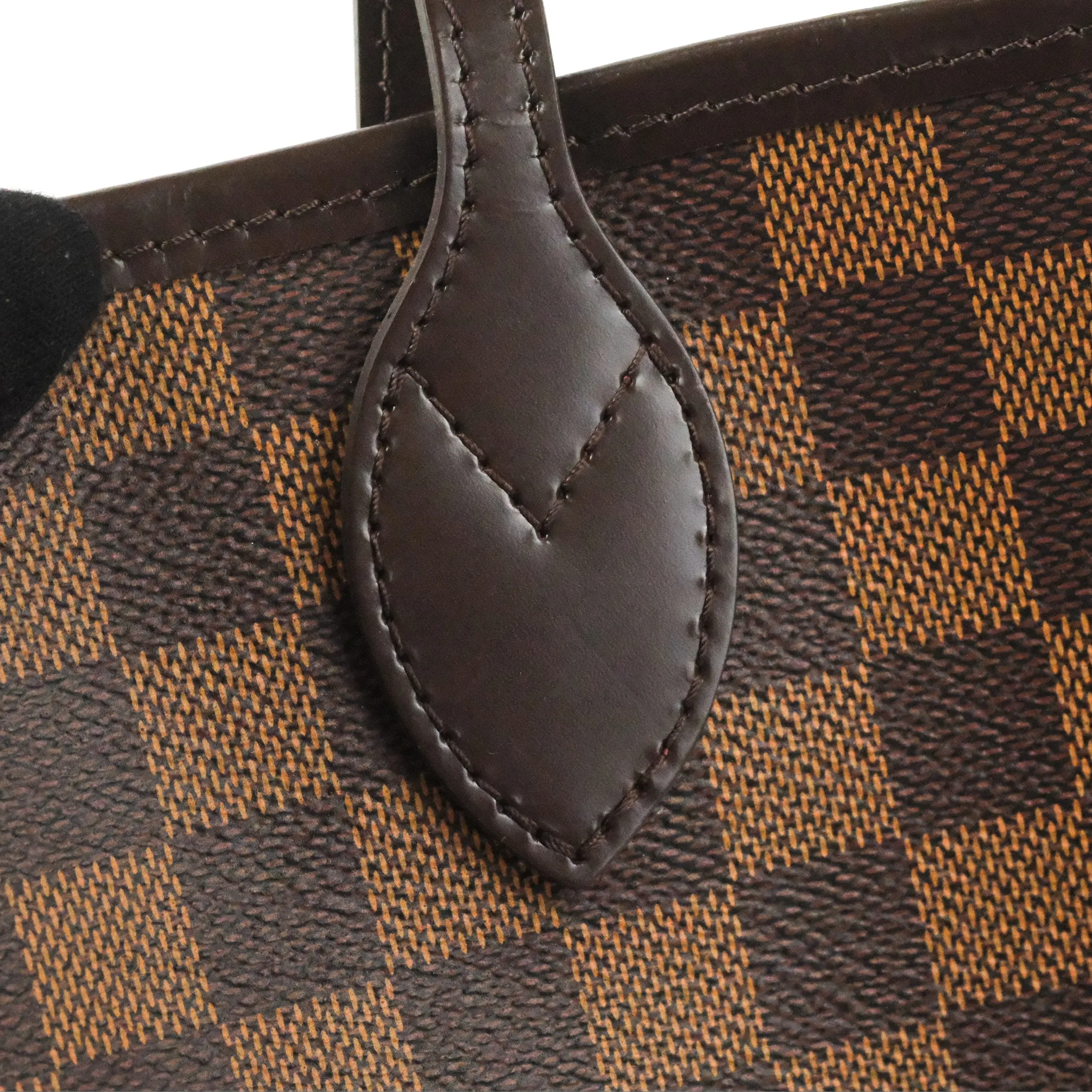 Louis Vuitton Neverfull MM Tote Bag Damier Ebene Canvas