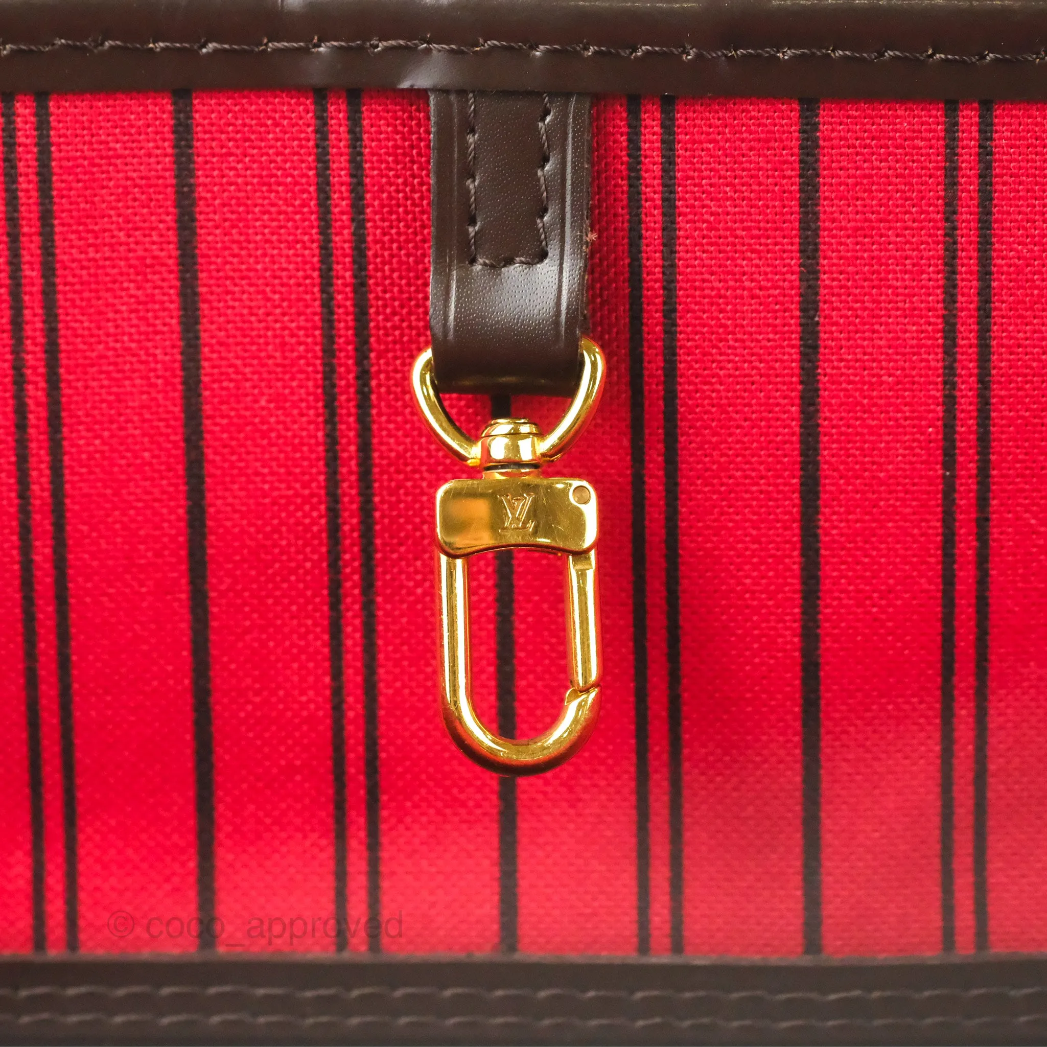 Louis Vuitton Neverfull MM Tote Bag Damier Ebene Canvas