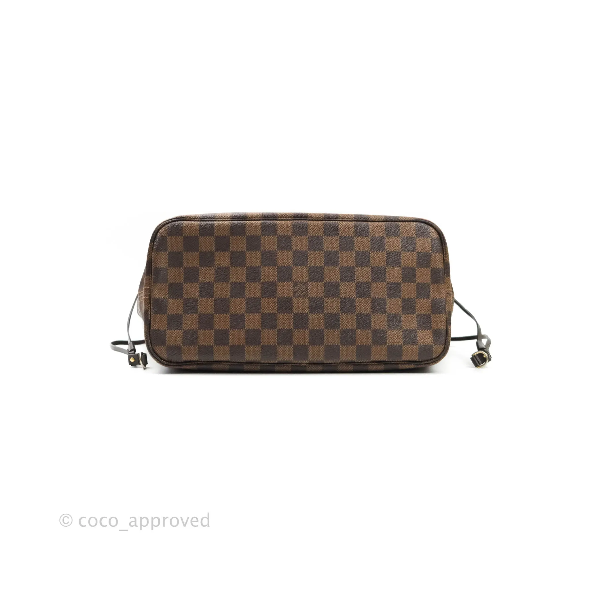 Louis Vuitton Neverfull MM Tote Bag Damier Ebene Canvas
