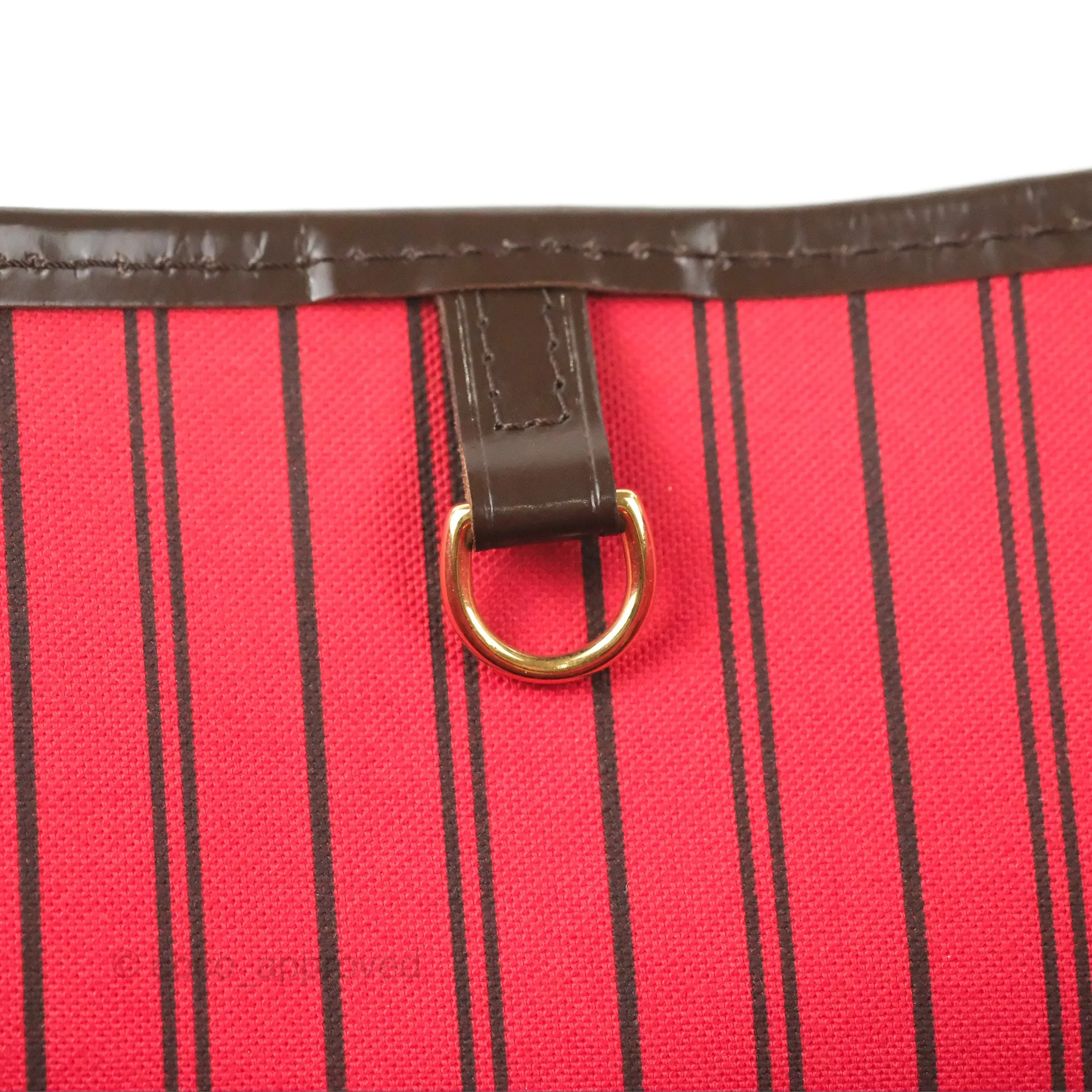 Louis Vuitton Neverfull MM Tote Bag Damier Ebene Canvas