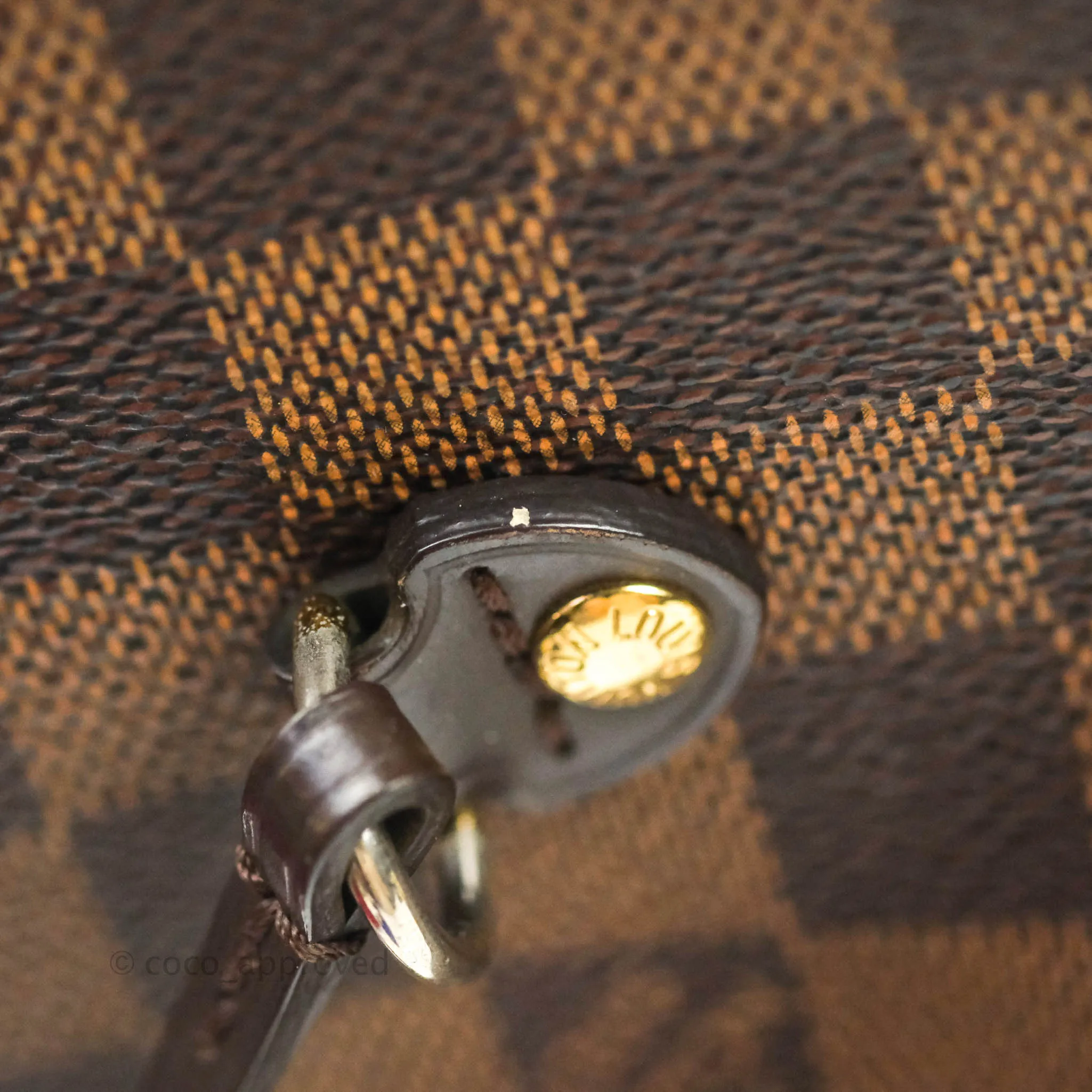 Louis Vuitton Neverfull MM Tote Bag Damier Ebene Canvas