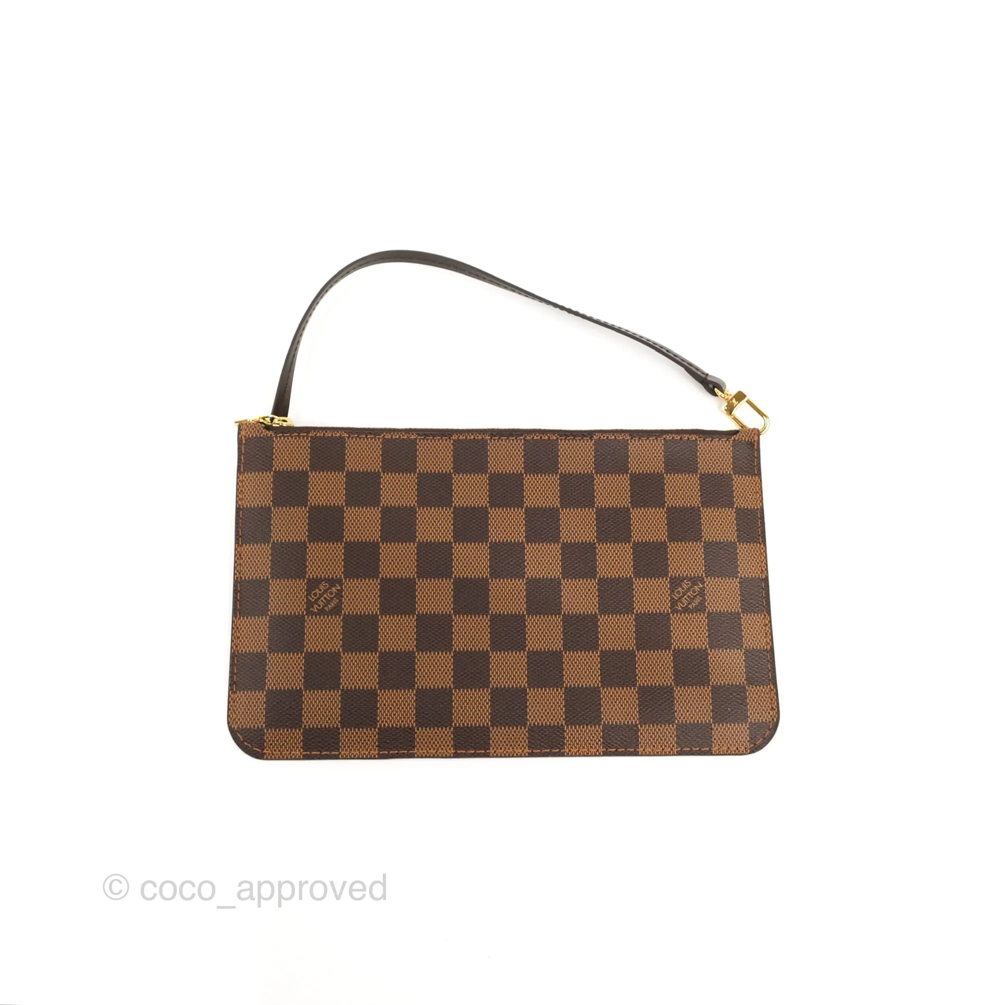 Louis Vuitton Neverfull MM Tote Bag Damier Ebene Canvas