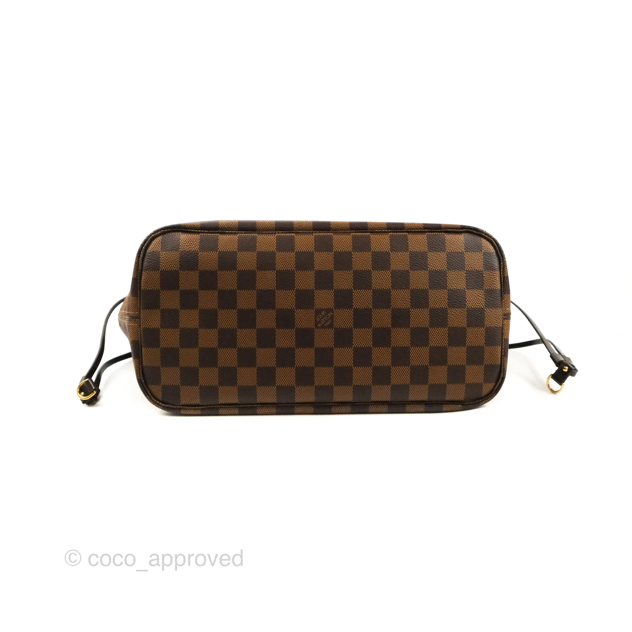 Louis Vuitton Neverfull MM Tote Bag Damier Ebene Canvas
