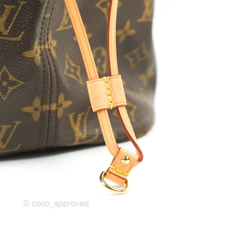 Louis Vuitton Neverfull MM Tote Bag Monogram Canvas Fuchsia
