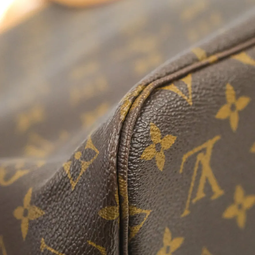 Louis Vuitton Neverfull MM Tote Bag Monogram Canvas Fuchsia