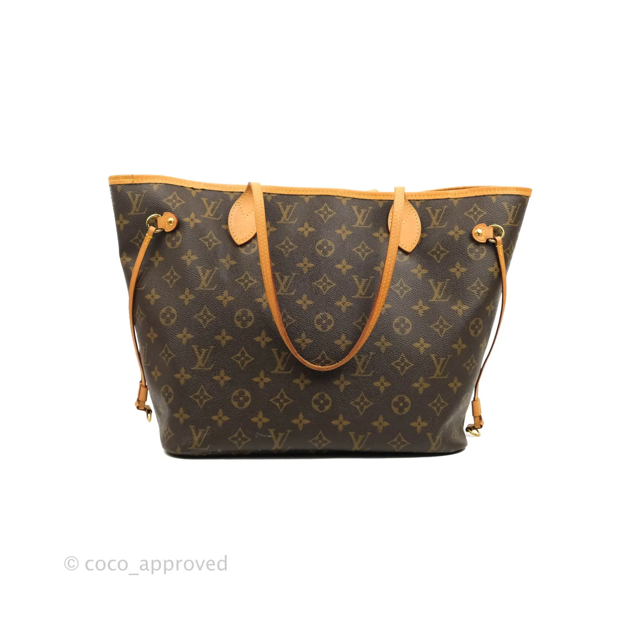 Louis Vuitton Neverfull MM Tote Bag Monogram Canvas