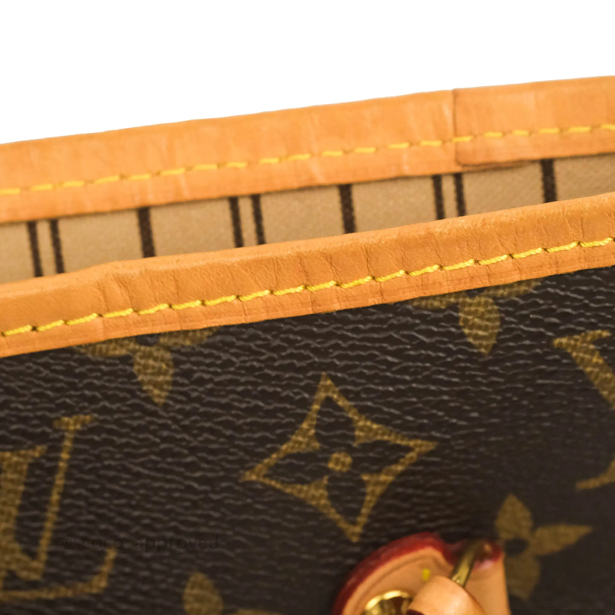Louis Vuitton Neverfull MM Tote Bag Monogram Canvas