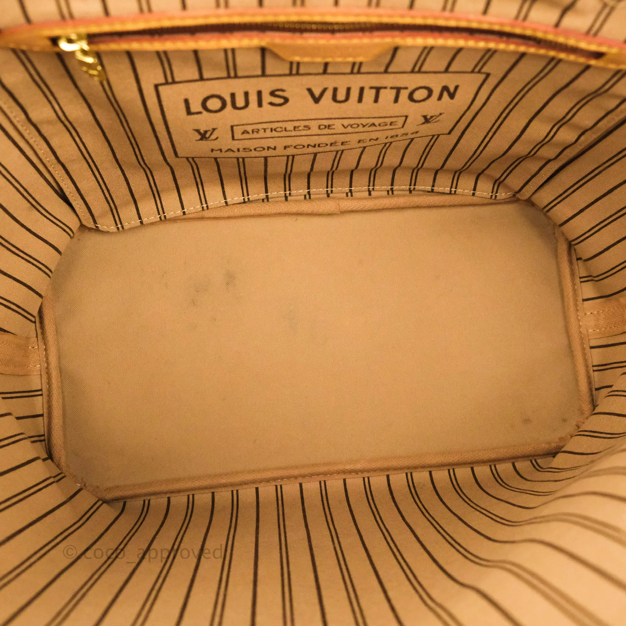 Louis Vuitton Neverfull MM Tote Bag Monogram Canvas