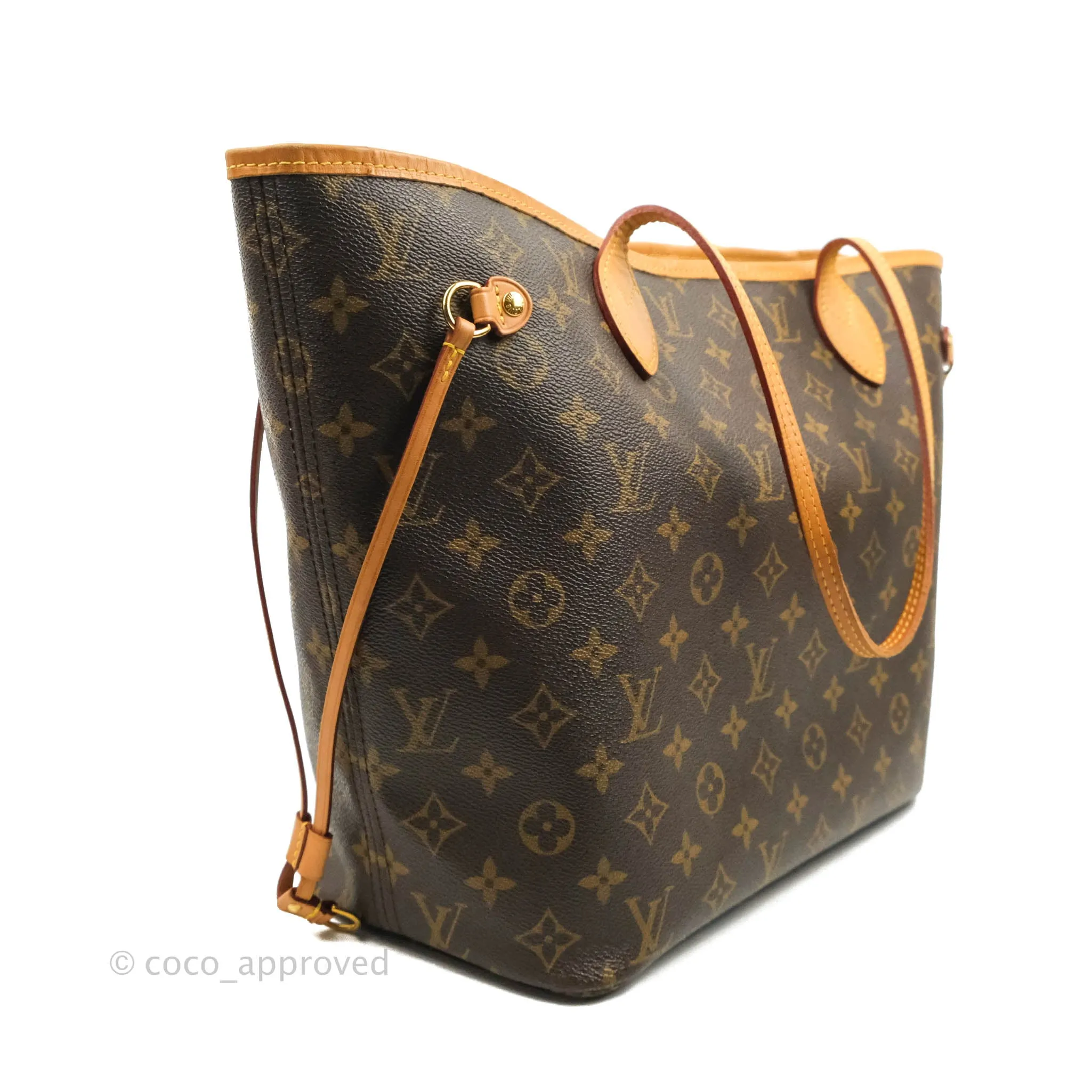 Louis Vuitton Neverfull MM Tote Bag Monogram Canvas