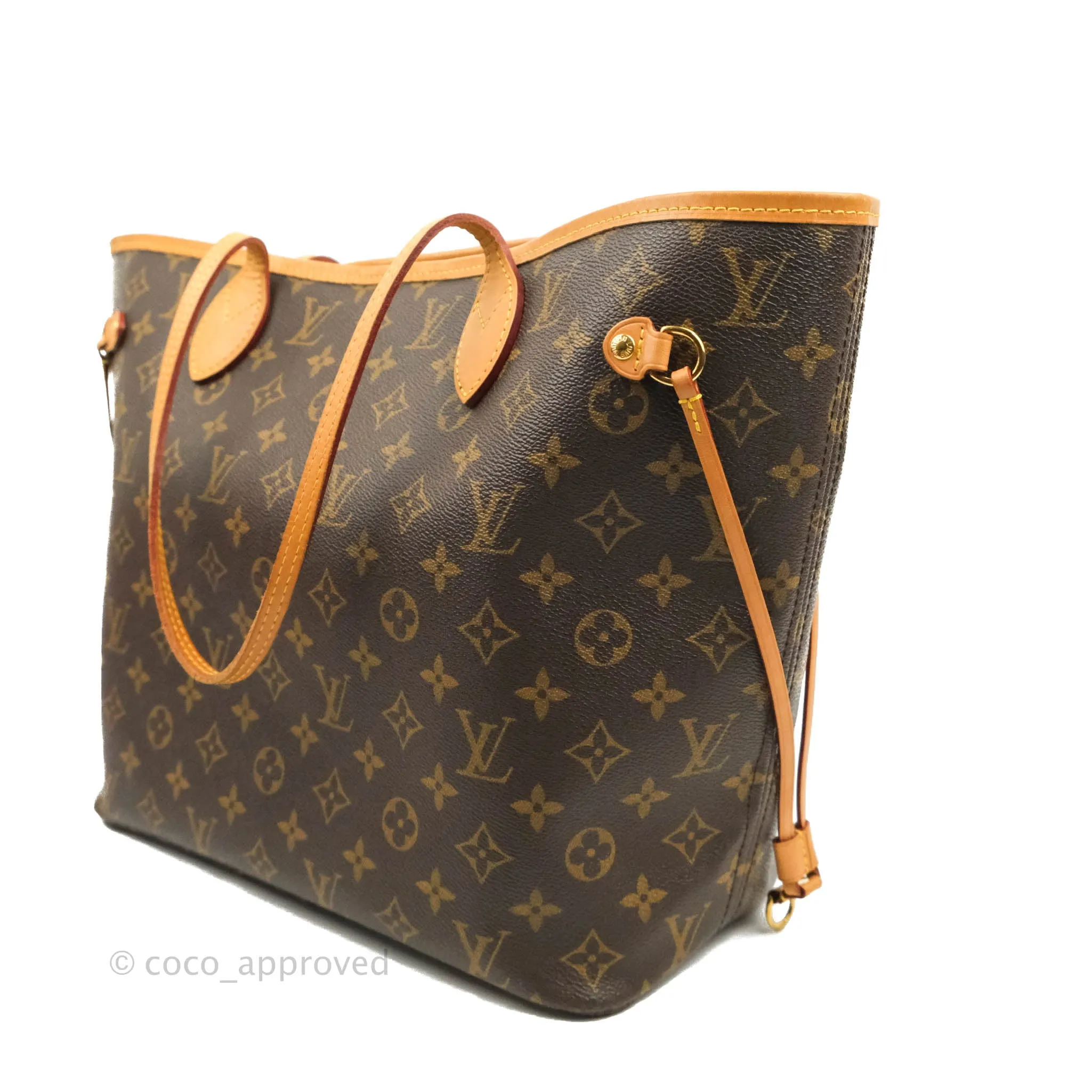 Louis Vuitton Neverfull MM Tote Bag Monogram Canvas