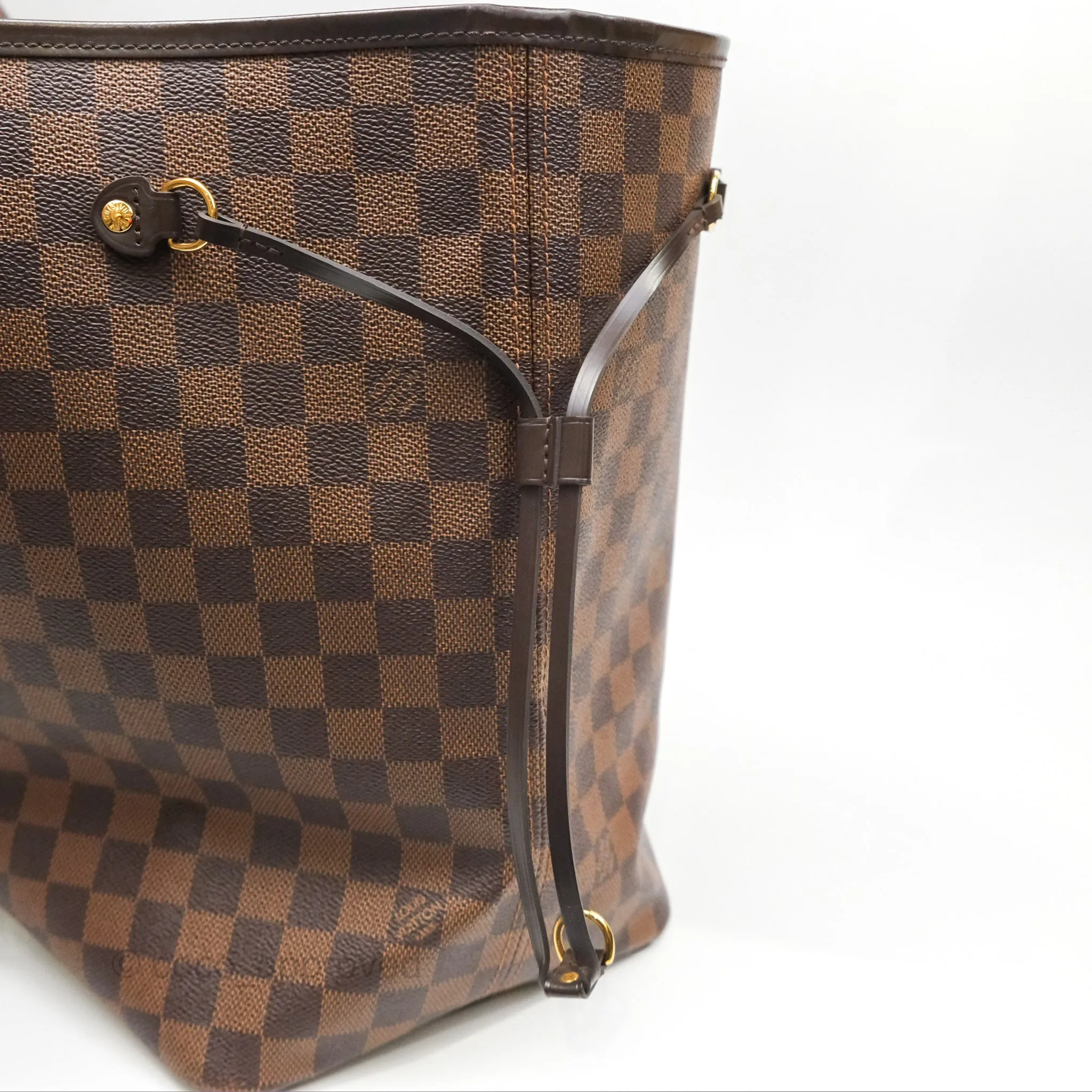 Louis Vuitton Neverfull Tote Bag GM Damier Ebene