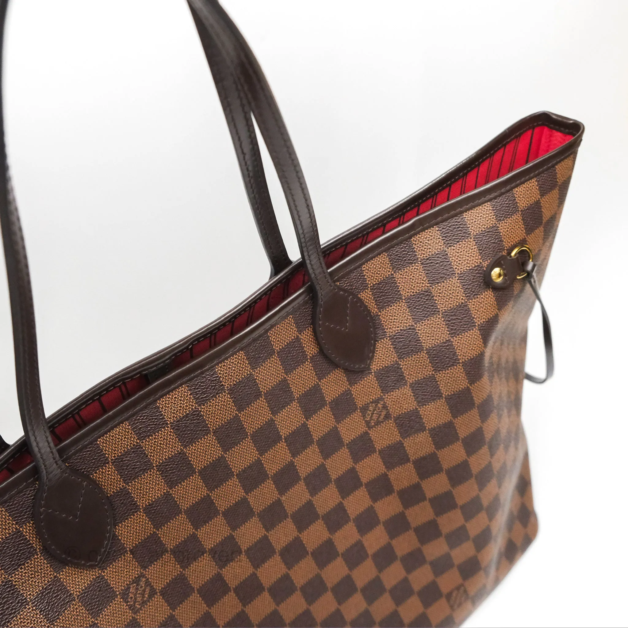 Louis Vuitton Neverfull Tote Bag GM Damier Ebene