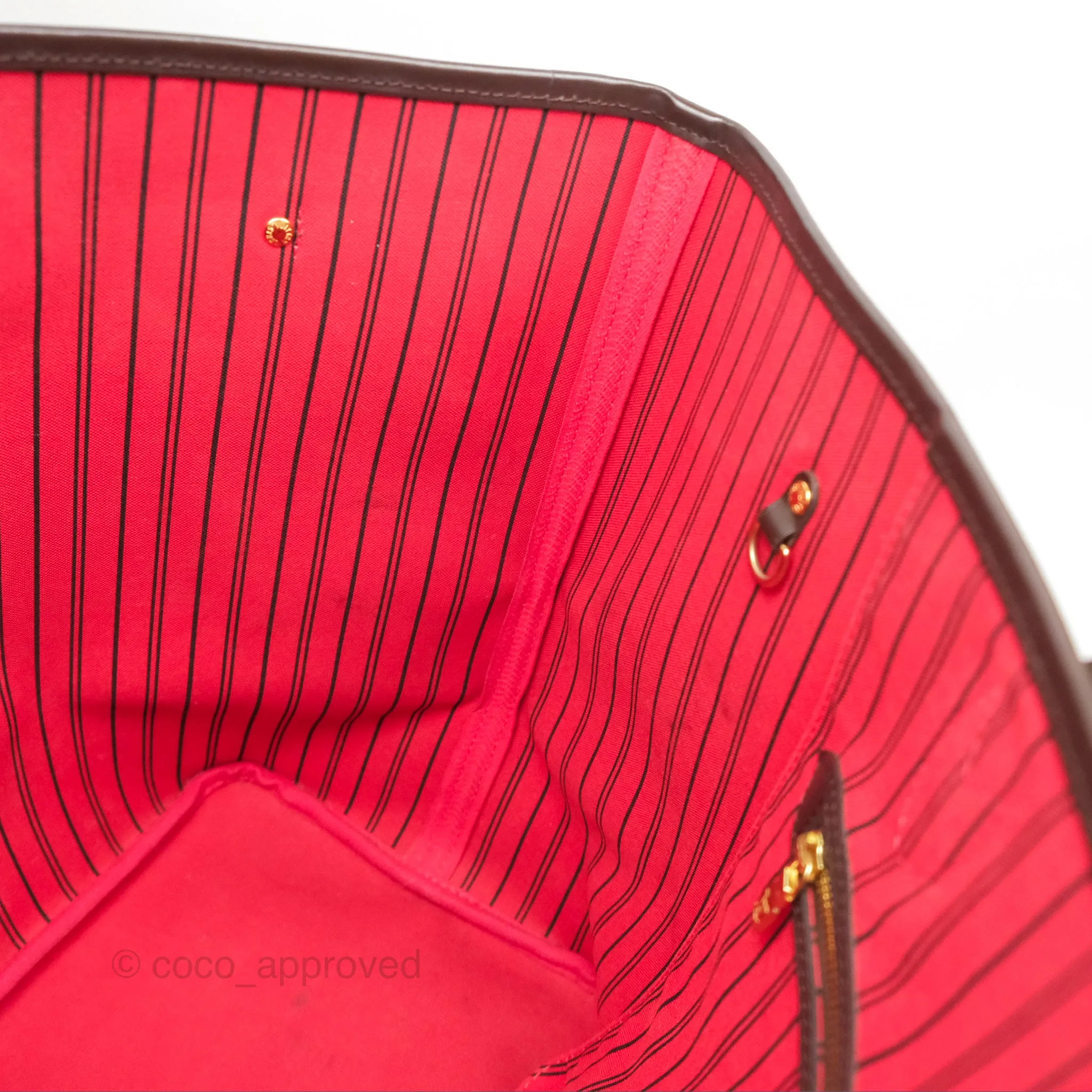Louis Vuitton Neverfull Tote Bag GM Damier Ebene