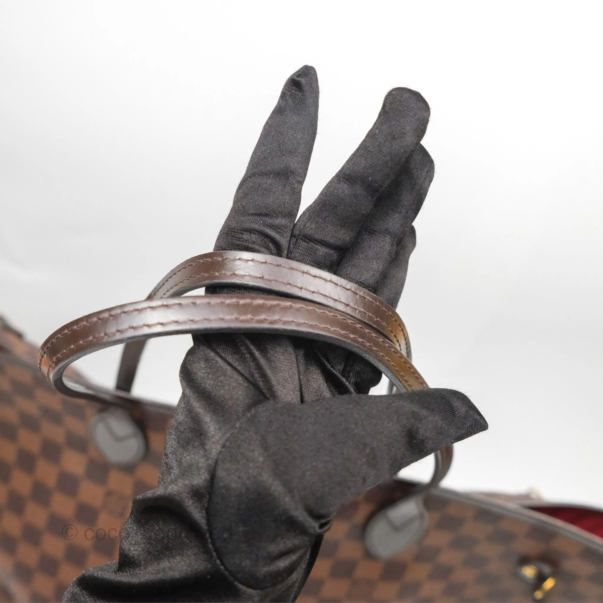 Louis Vuitton Neverfull Tote Bag GM Damier Ebene