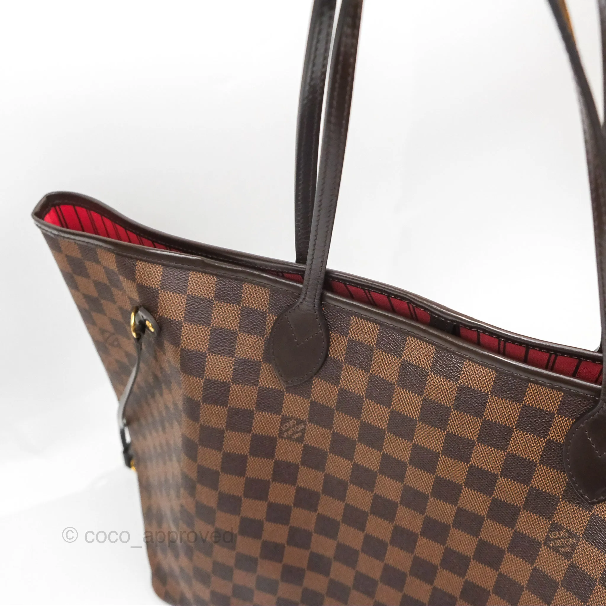 Louis Vuitton Neverfull Tote Bag GM Damier Ebene