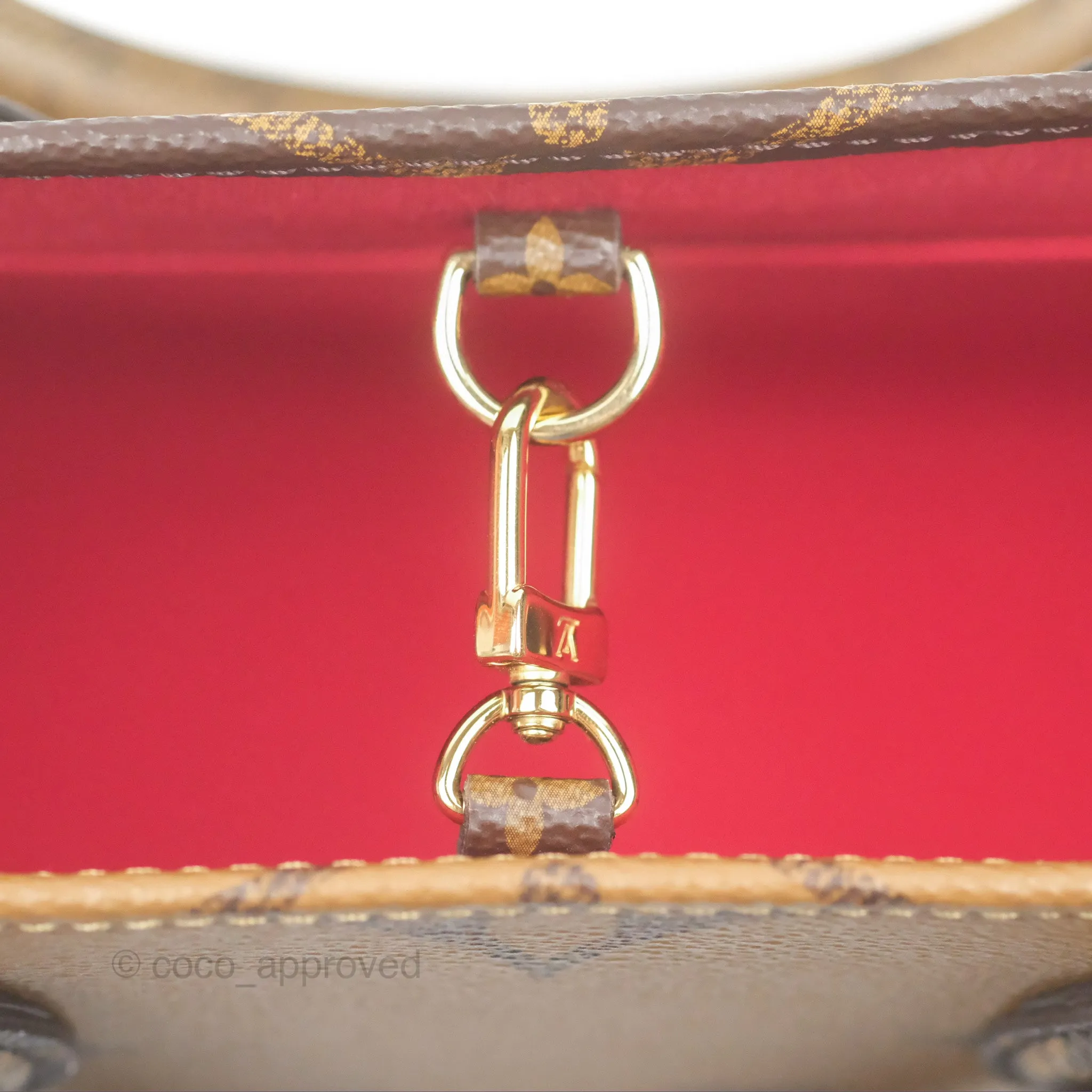 Louis Vuitton OnTheGo PM in Monogram Reverse Canvas