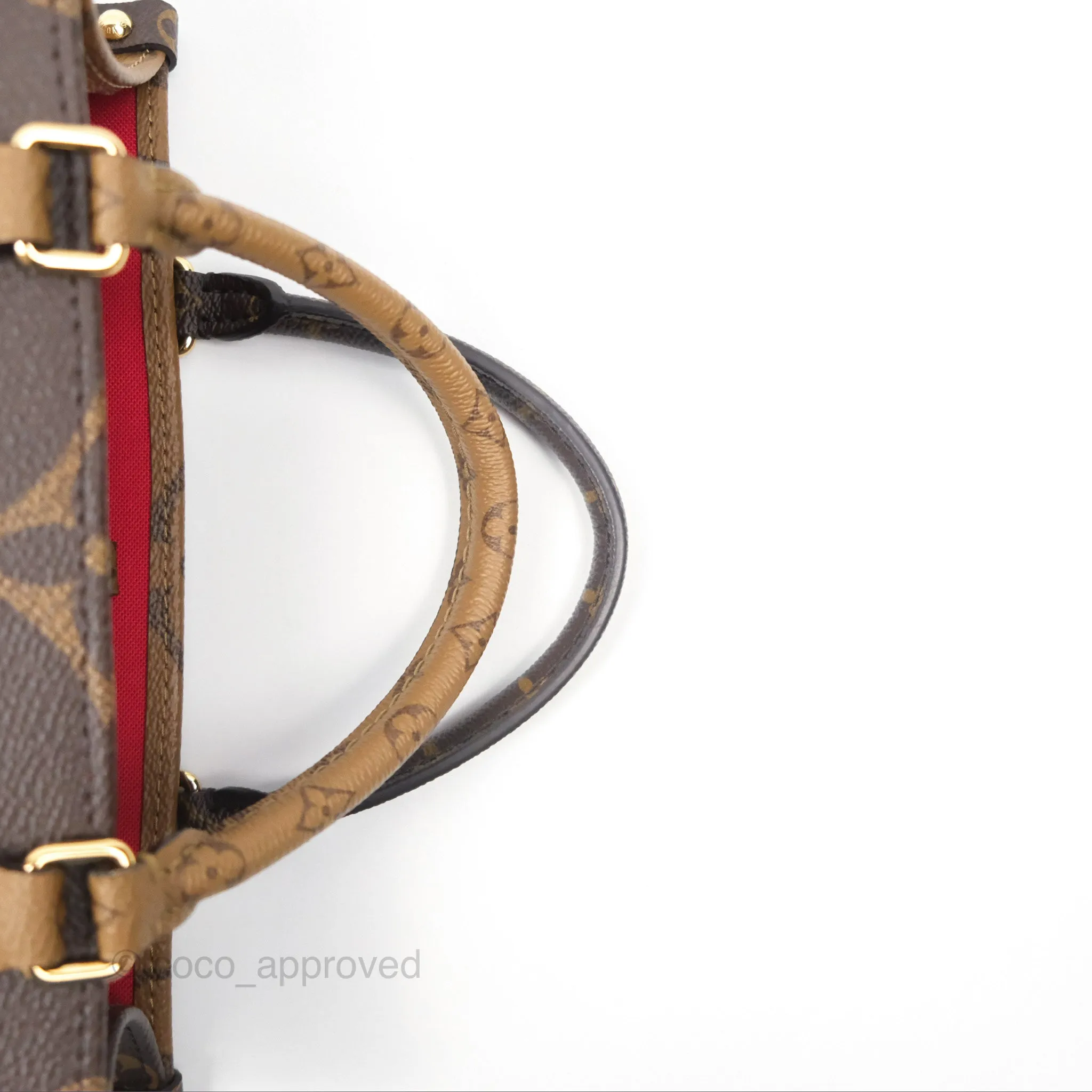 Louis Vuitton OnTheGo PM in Monogram Reverse Canvas