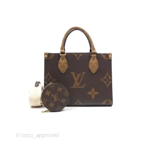 Louis Vuitton OnTheGo PM in Monogram Reverse Canvas