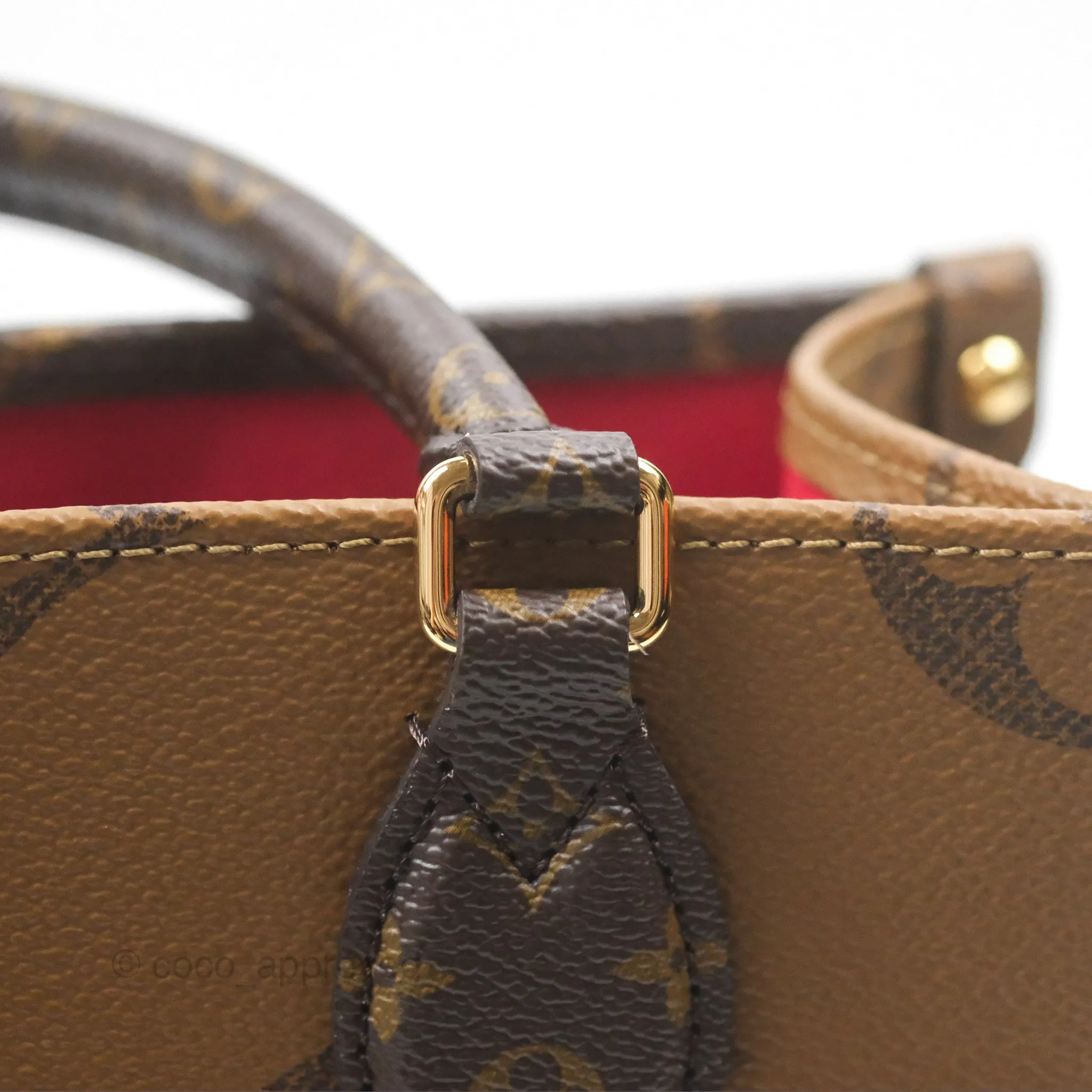 Louis Vuitton OnTheGo PM in Monogram Reverse Canvas