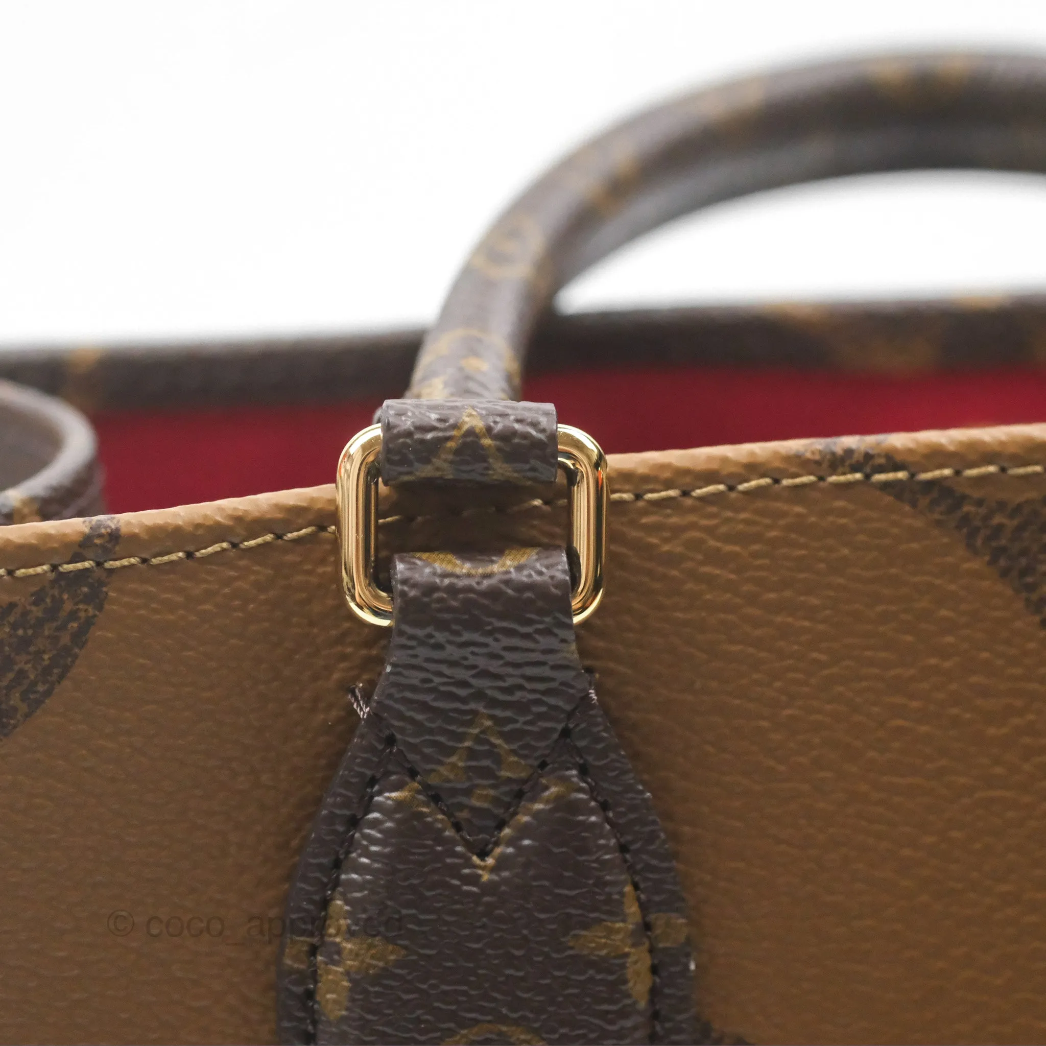 Louis Vuitton OnTheGo PM in Monogram Reverse Canvas
