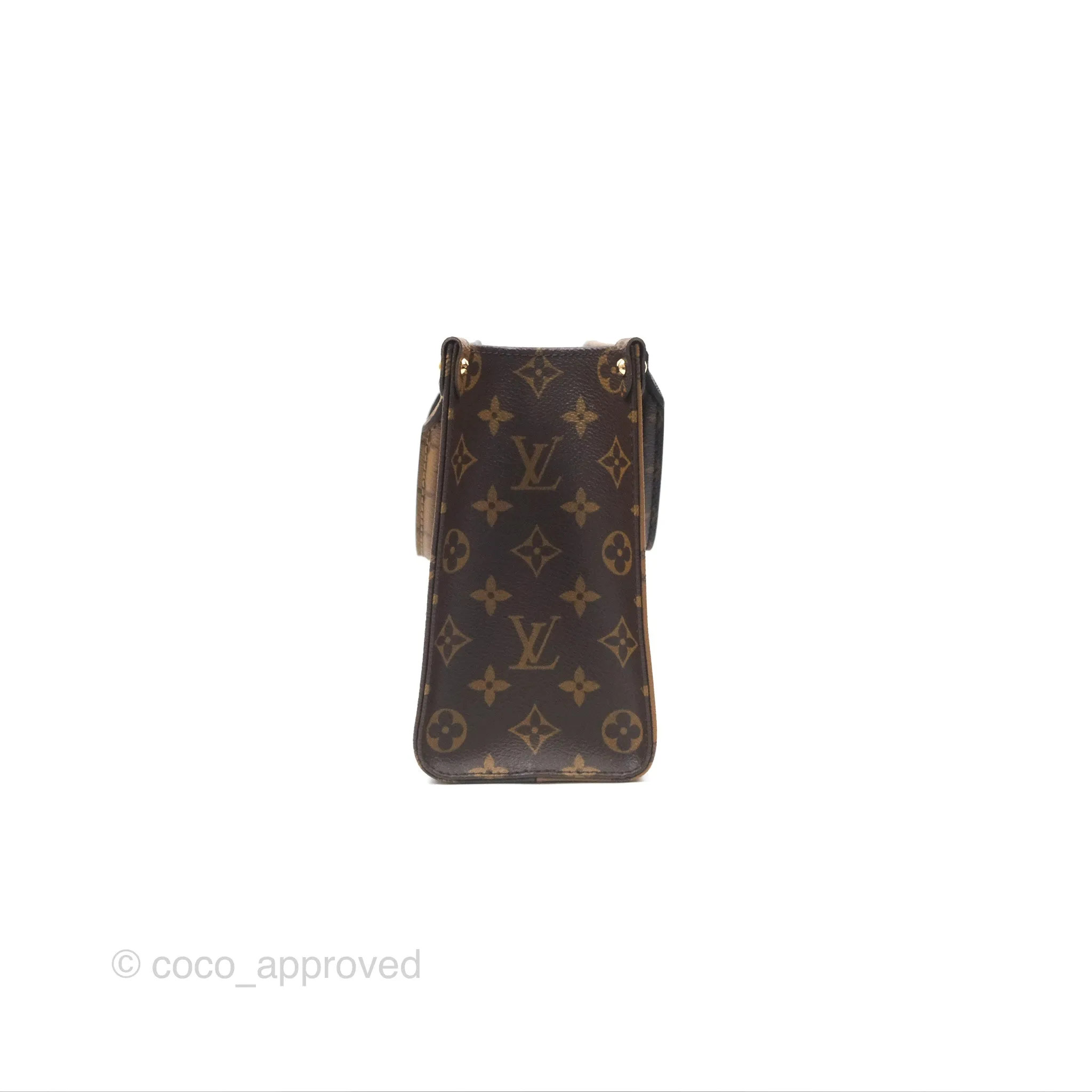 Louis Vuitton OnTheGo PM in Monogram Reverse Canvas
