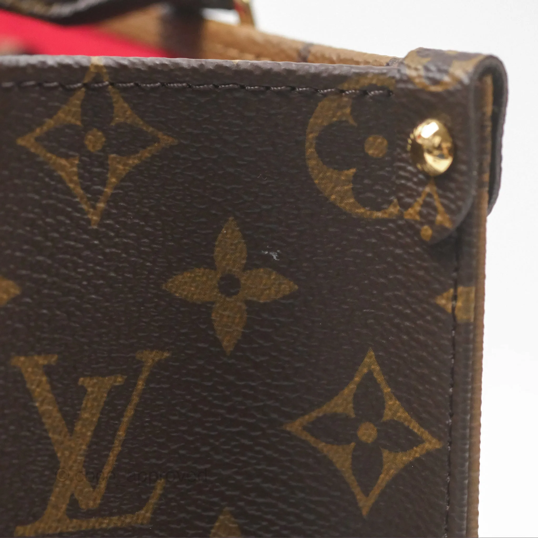 Louis Vuitton OnTheGo PM in Monogram Reverse Canvas