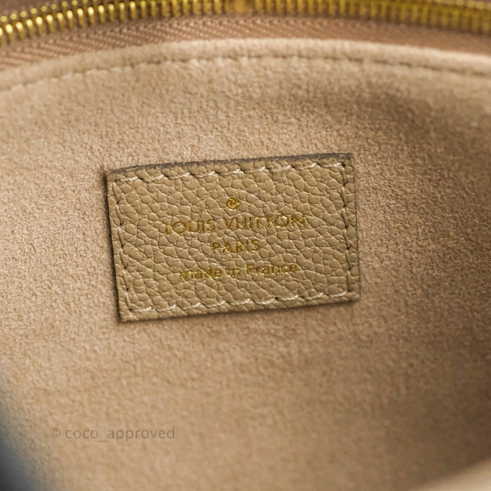 Louis Vuitton OnTheGo PM Monogram Empreinte Dove/Cream