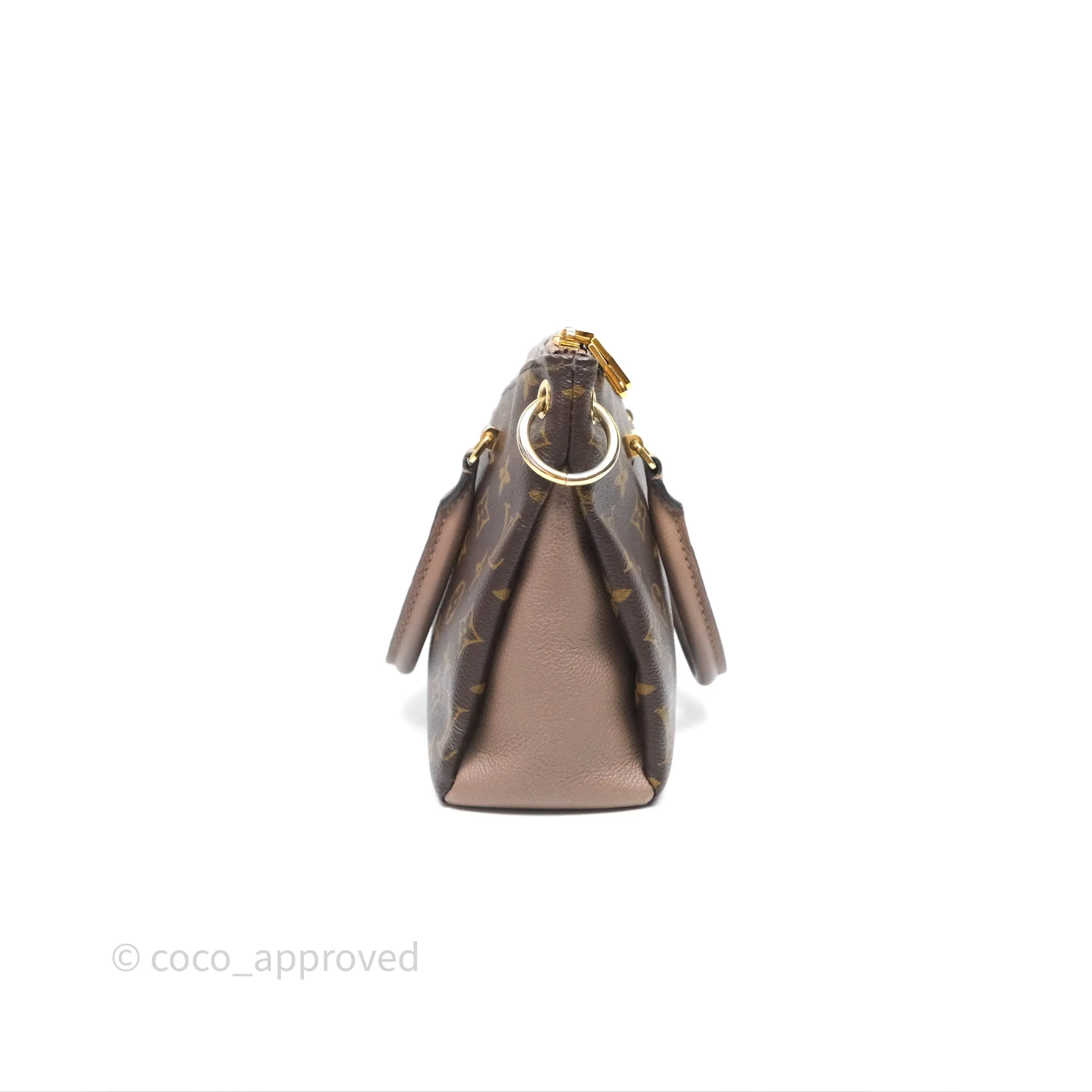 Louis Vuitton Pallas BB Monogram Full Taupe Glace