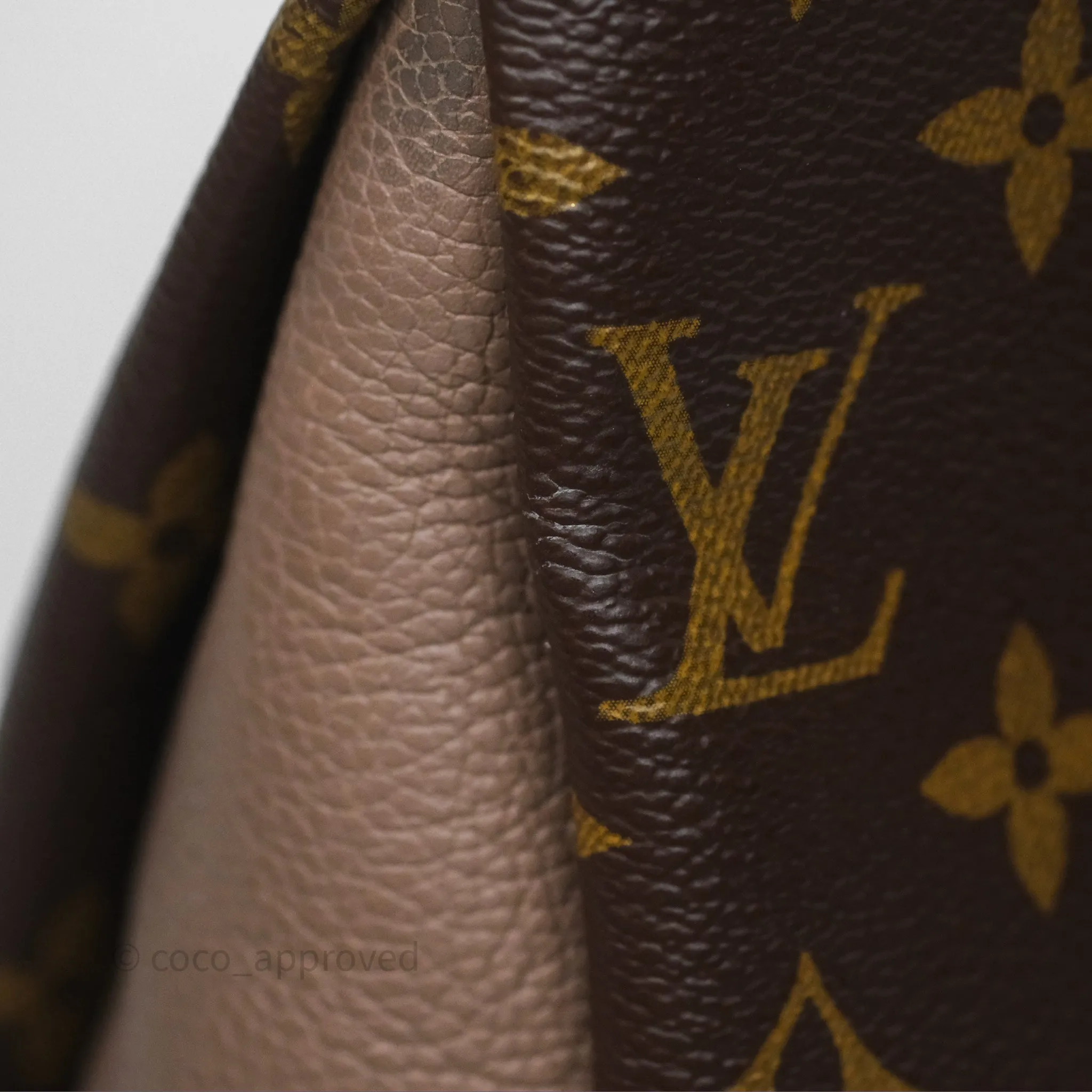 Louis Vuitton Pallas BB Monogram Full Taupe Glace