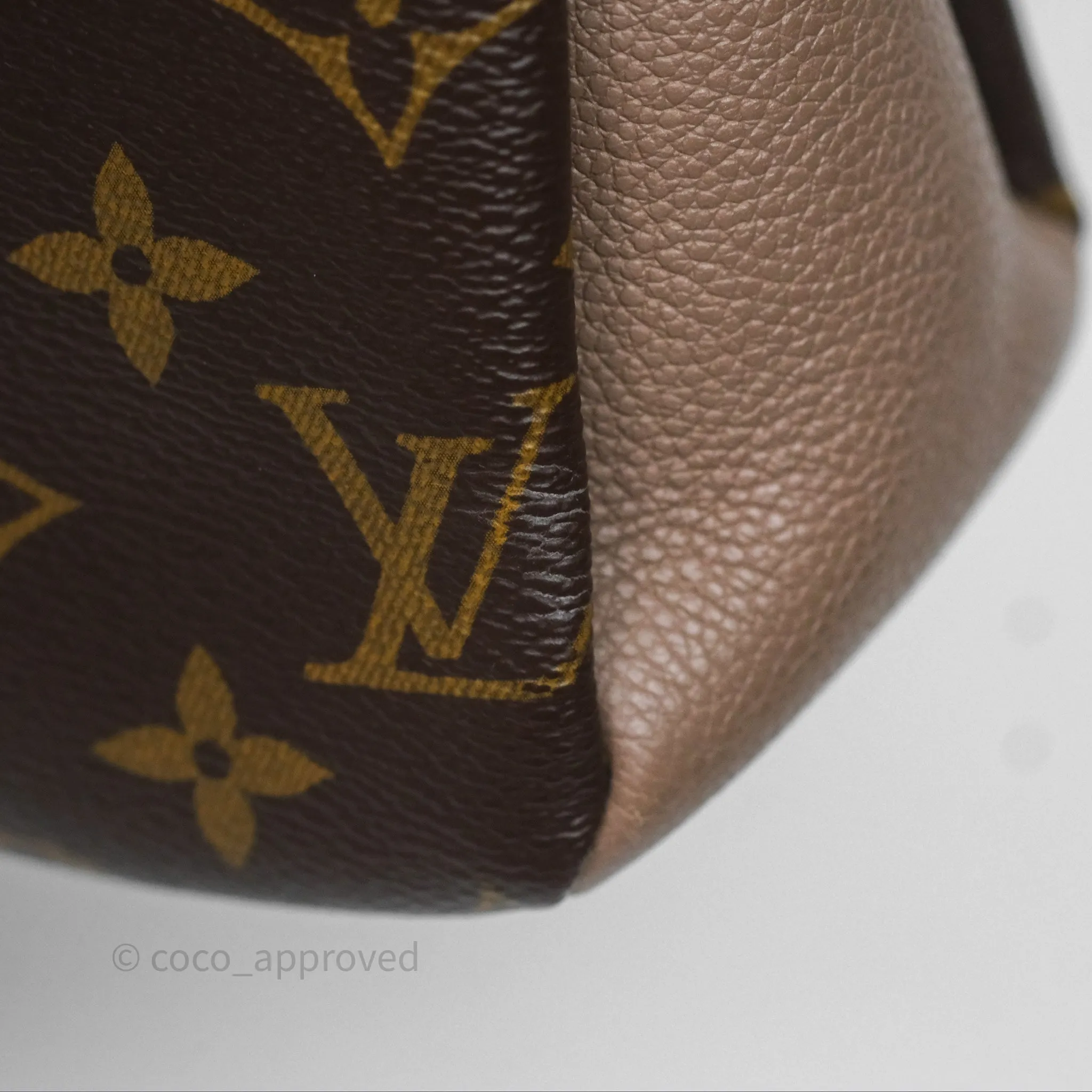 Louis Vuitton Pallas BB Monogram Full Taupe Glace