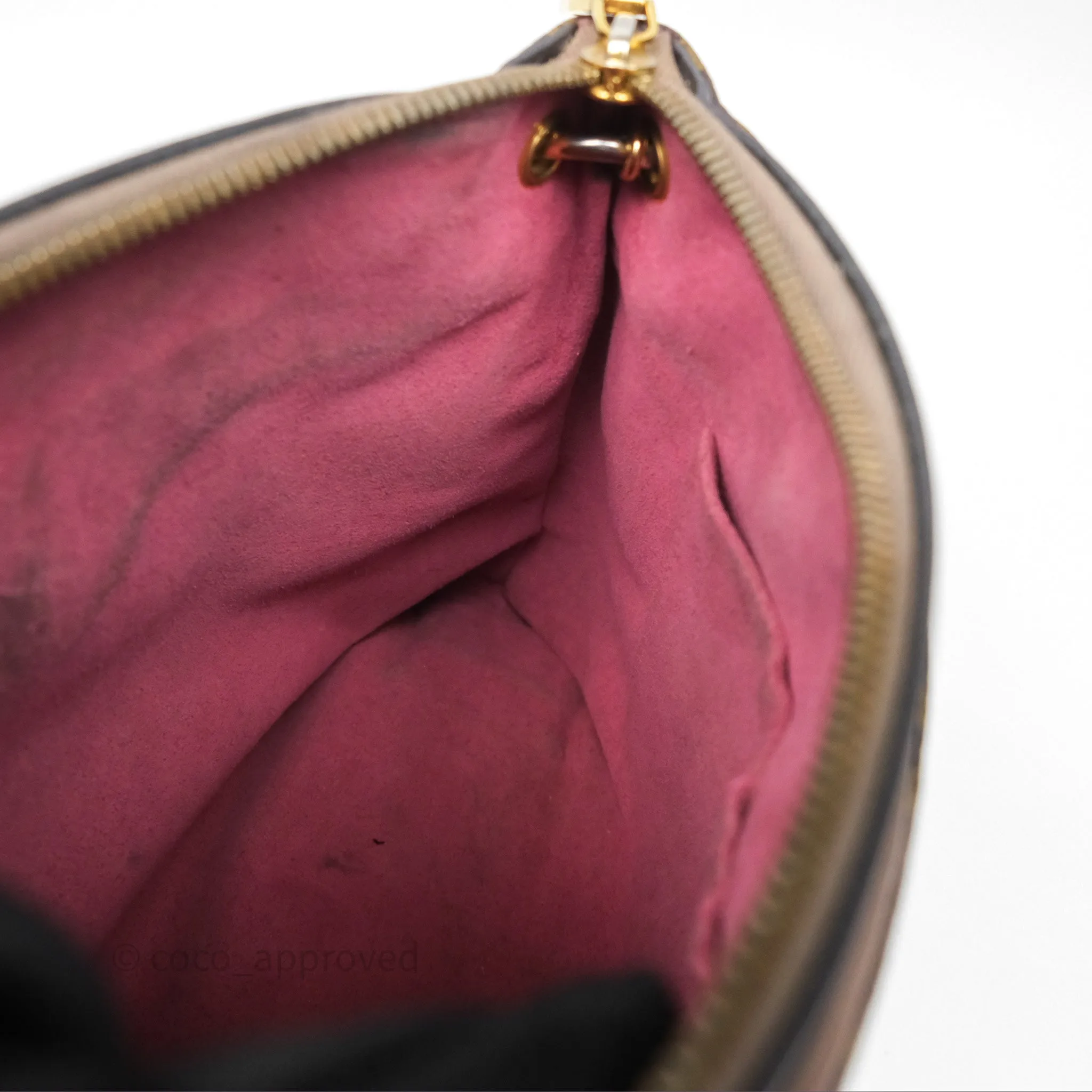 Louis Vuitton Pallas BB Monogram Full Taupe Glace
