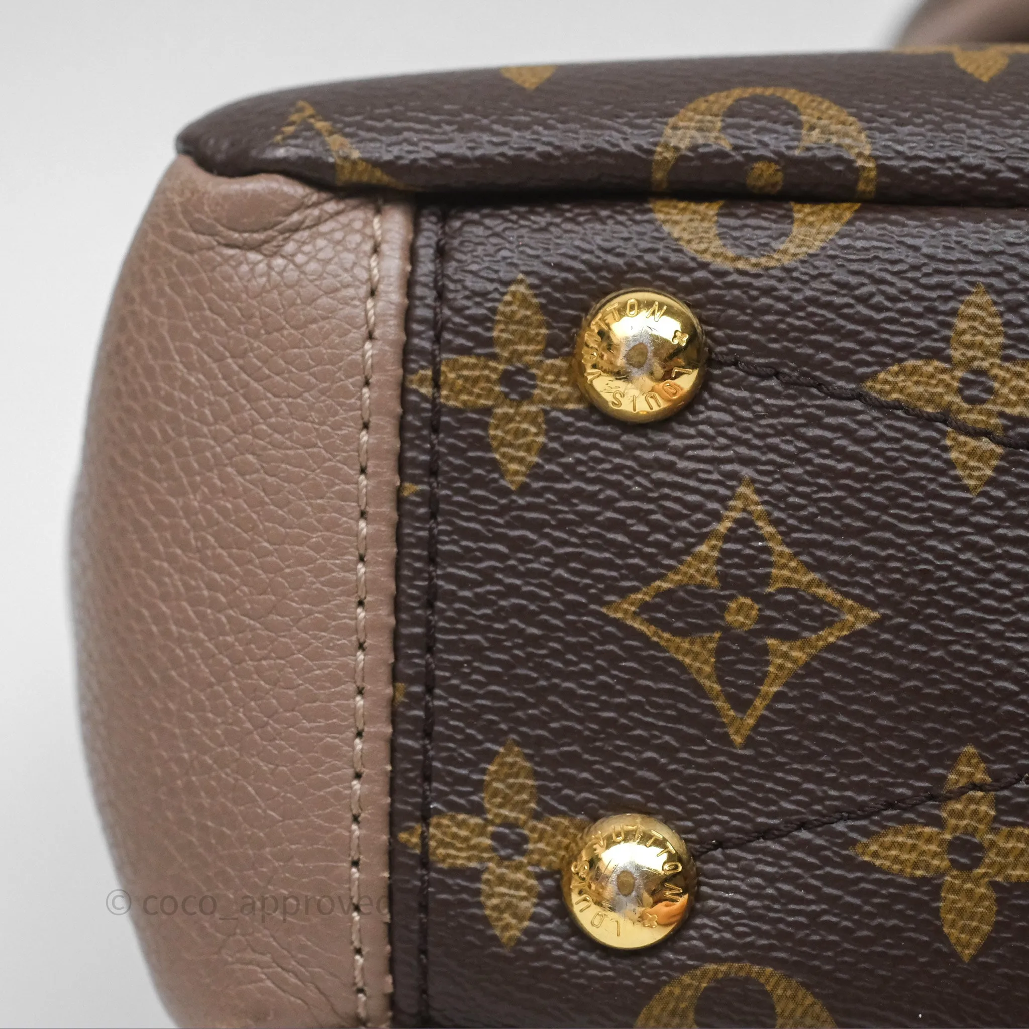 Louis Vuitton Pallas BB Monogram Full Taupe Glace