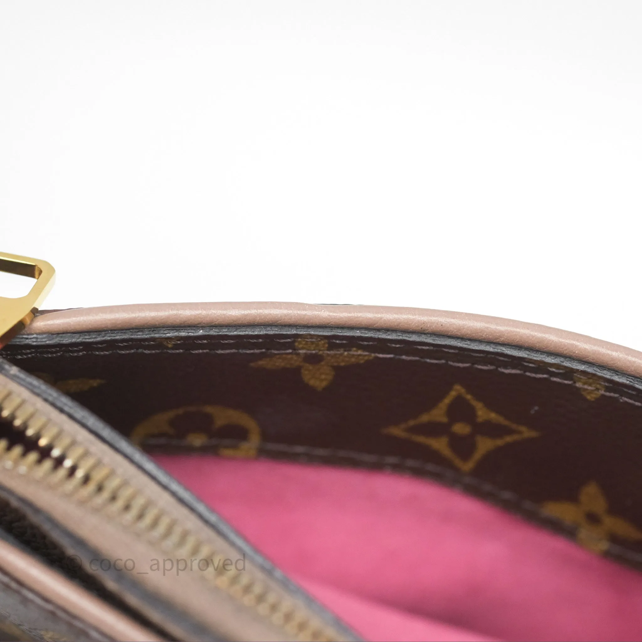 Louis Vuitton Pallas BB Monogram Full Taupe Glace
