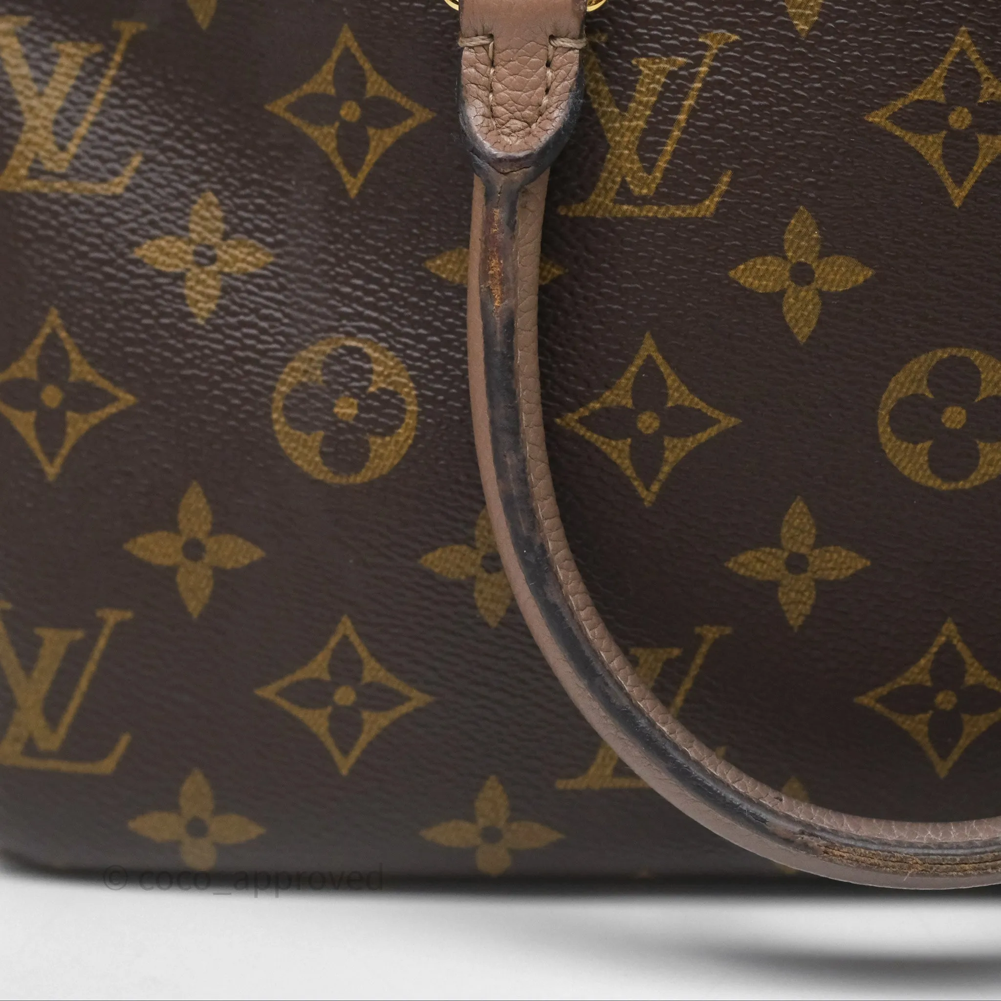 Louis Vuitton Pallas BB Monogram Full Taupe Glace