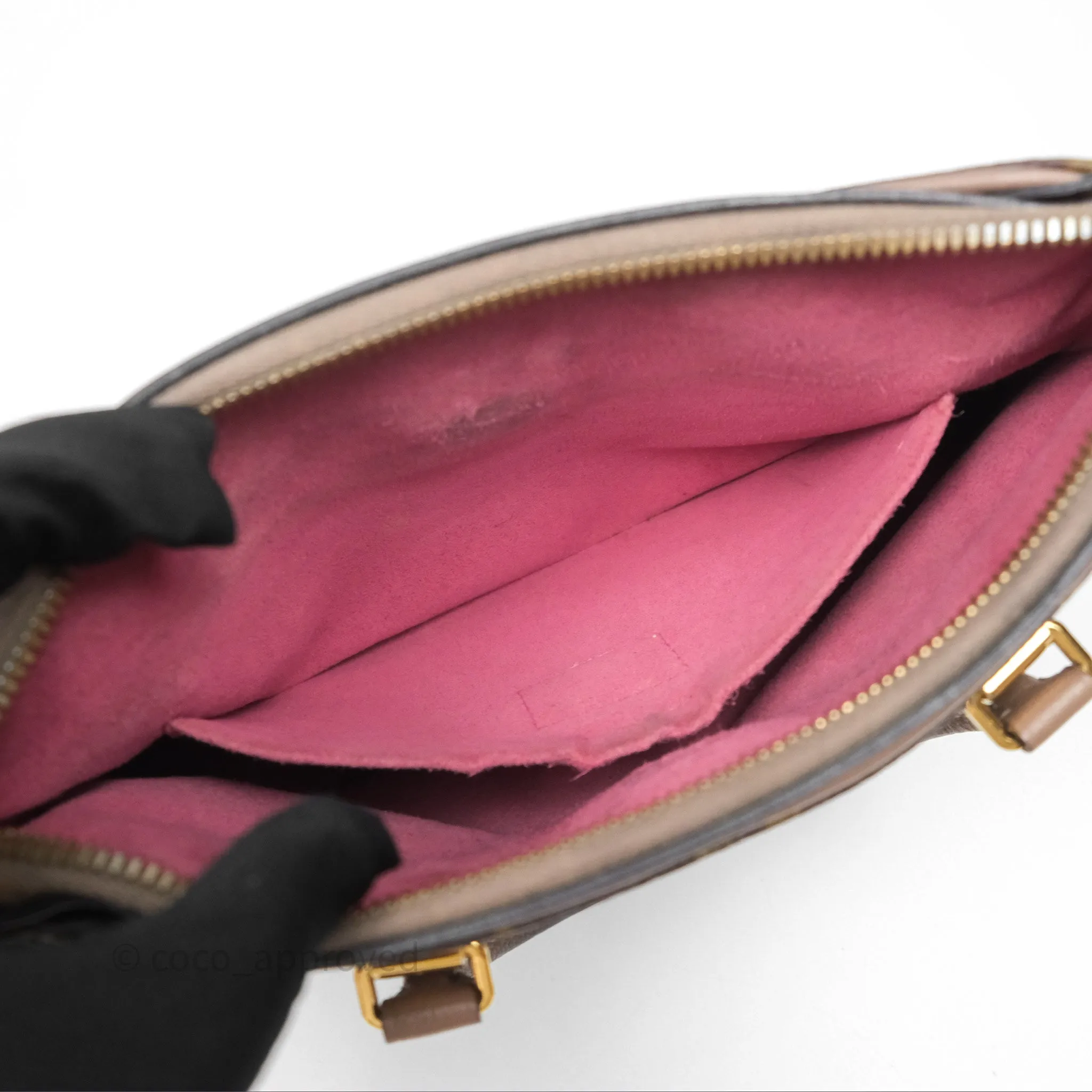 Louis Vuitton Pallas BB Monogram Full Taupe Glace