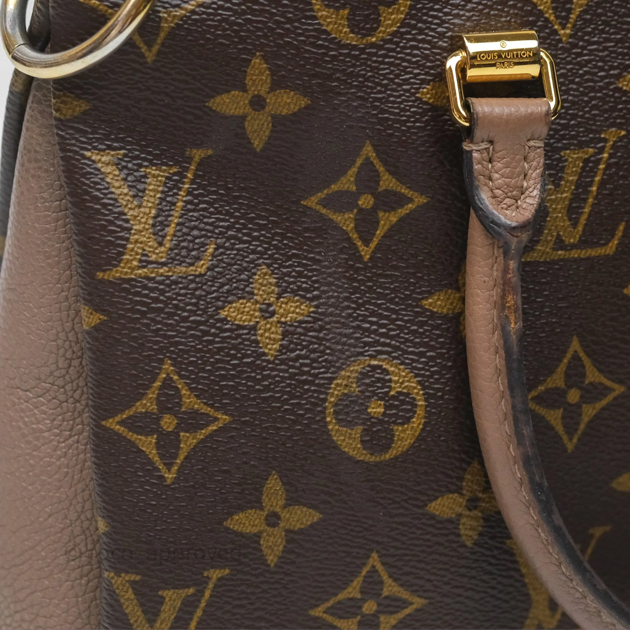 Louis Vuitton Pallas BB Monogram Full Taupe Glace