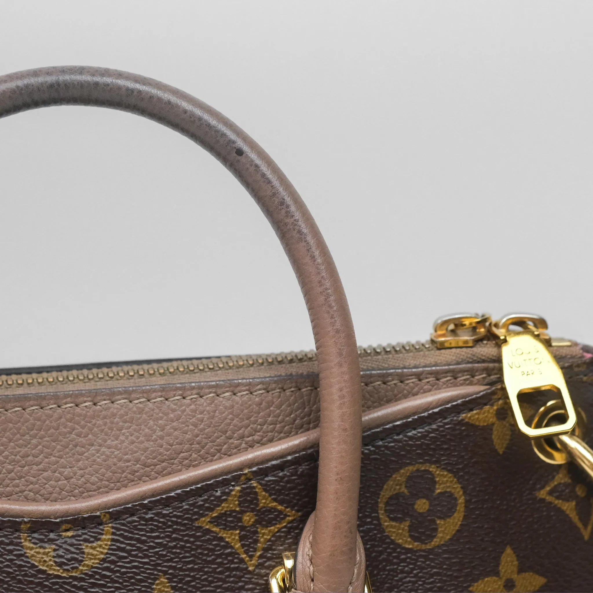 Louis Vuitton Pallas BB Monogram Full Taupe Glace