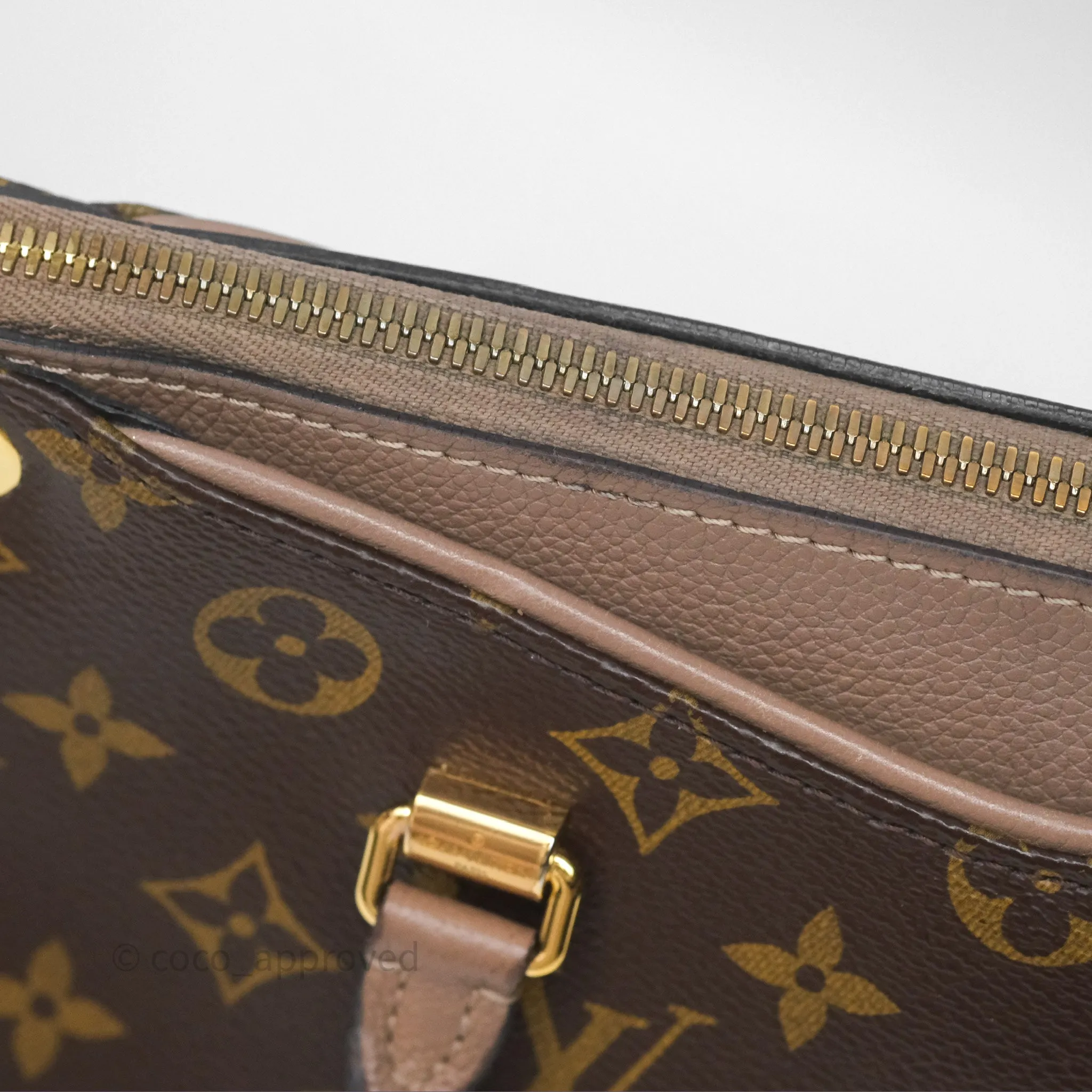 Louis Vuitton Pallas BB Monogram Full Taupe Glace