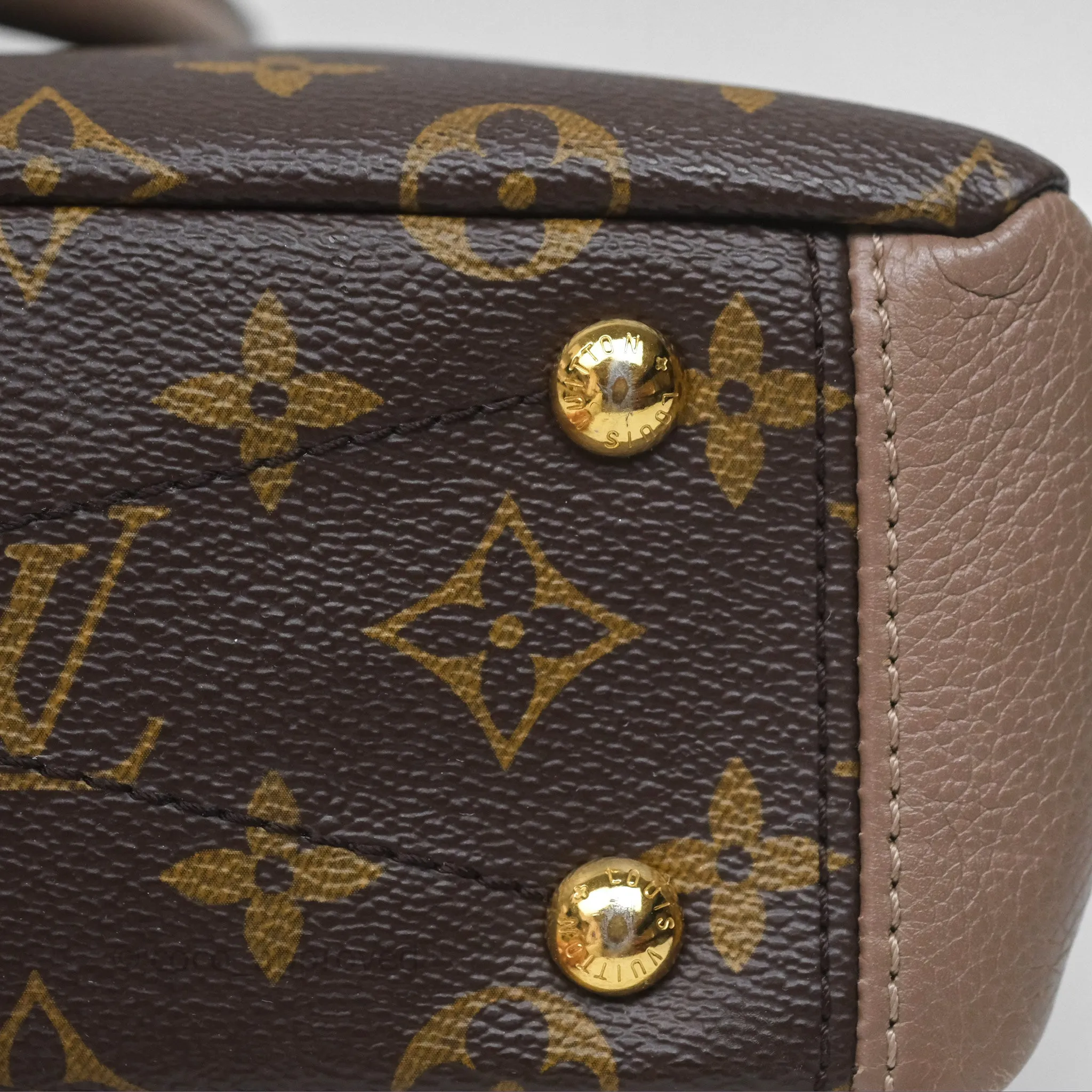 Louis Vuitton Pallas BB Monogram Full Taupe Glace
