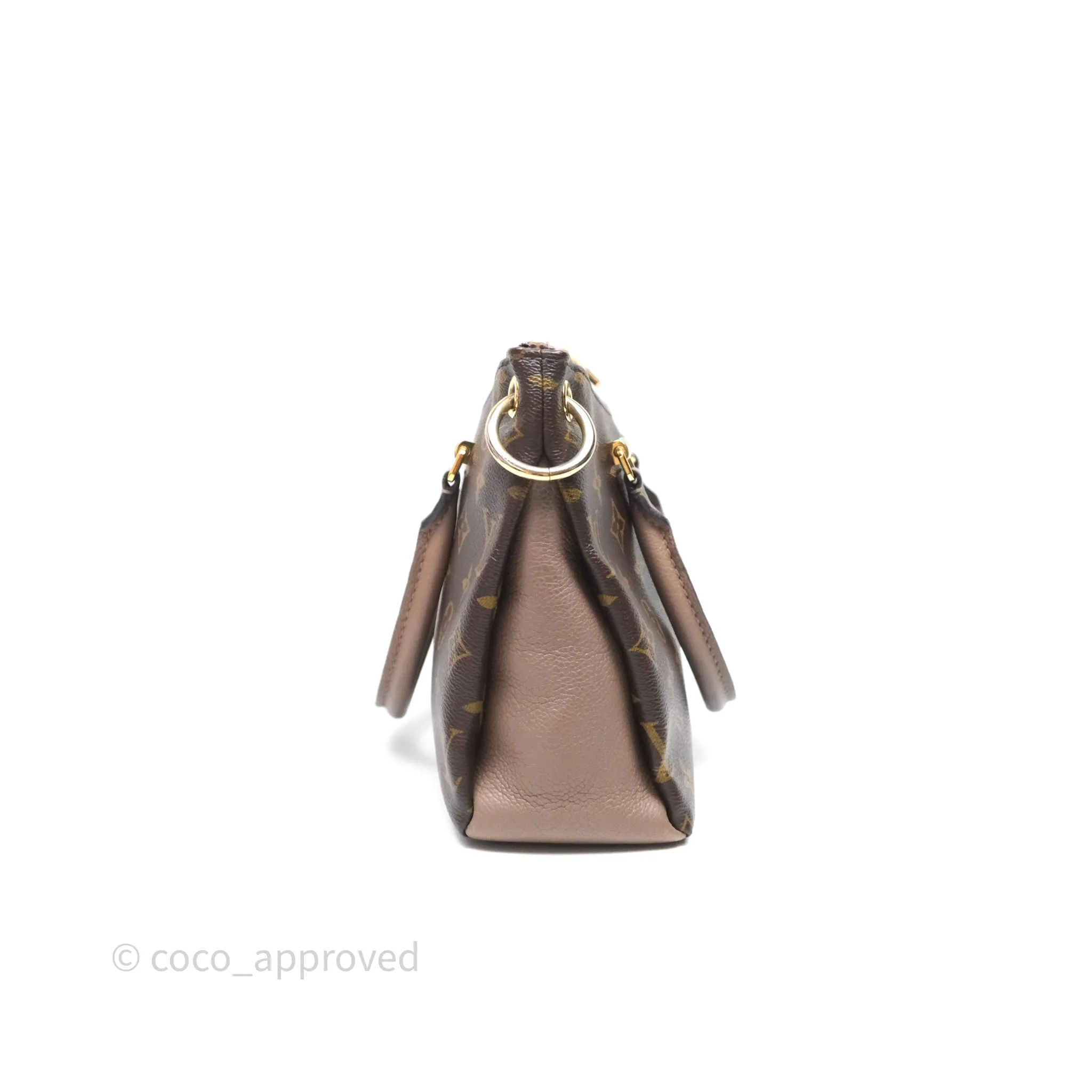 Louis Vuitton Pallas BB Monogram Full Taupe Glace