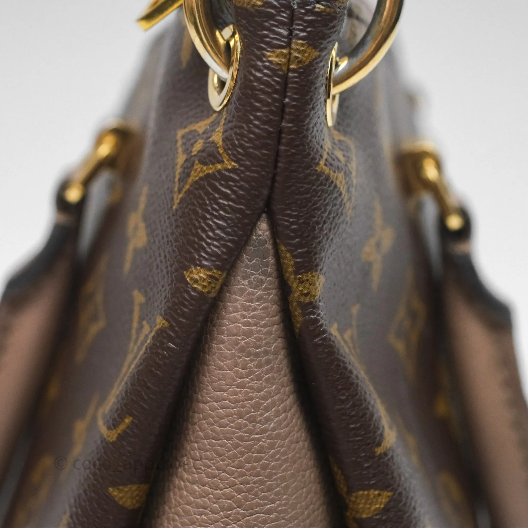 Louis Vuitton Pallas BB Monogram Full Taupe Glace