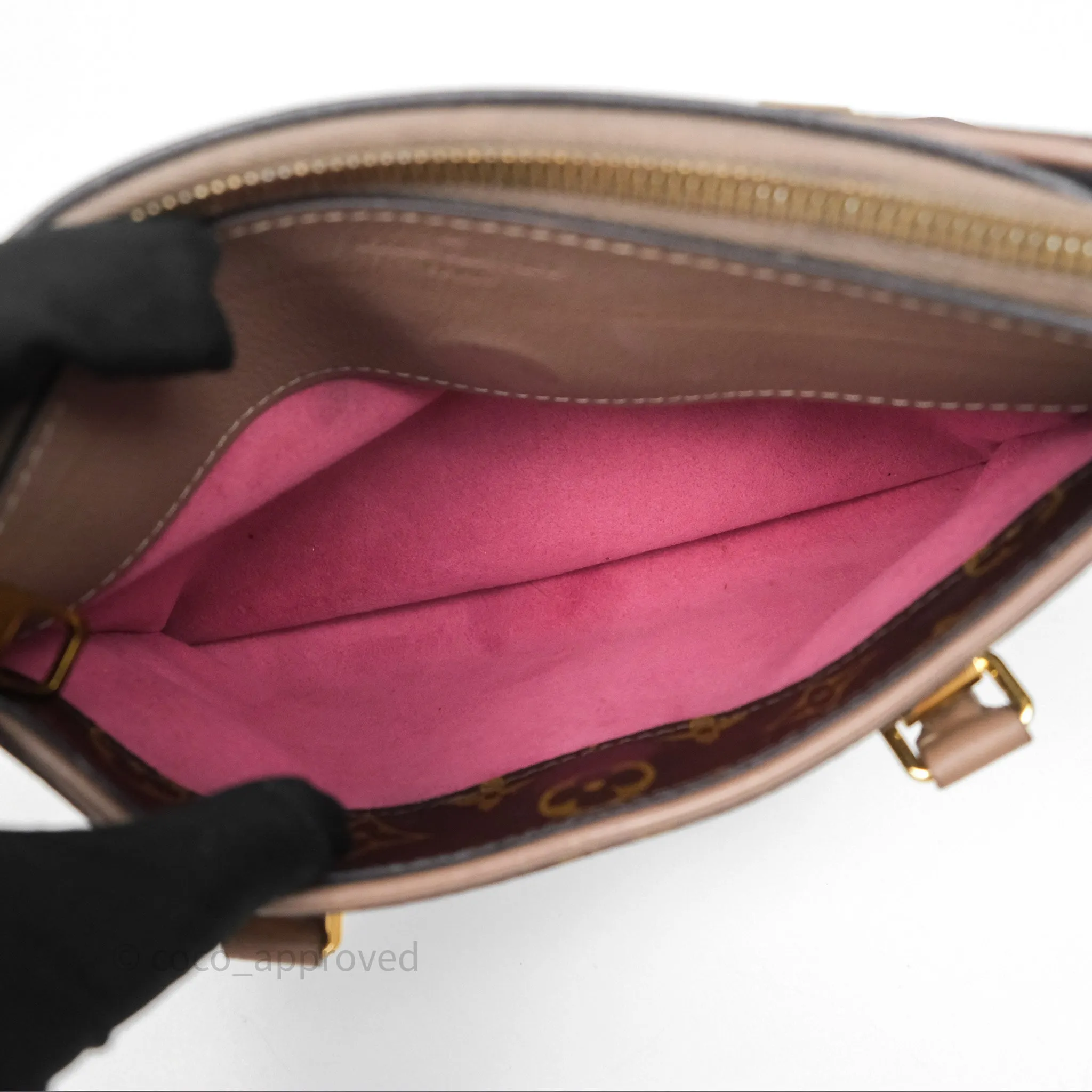 Louis Vuitton Pallas BB Monogram Full Taupe Glace