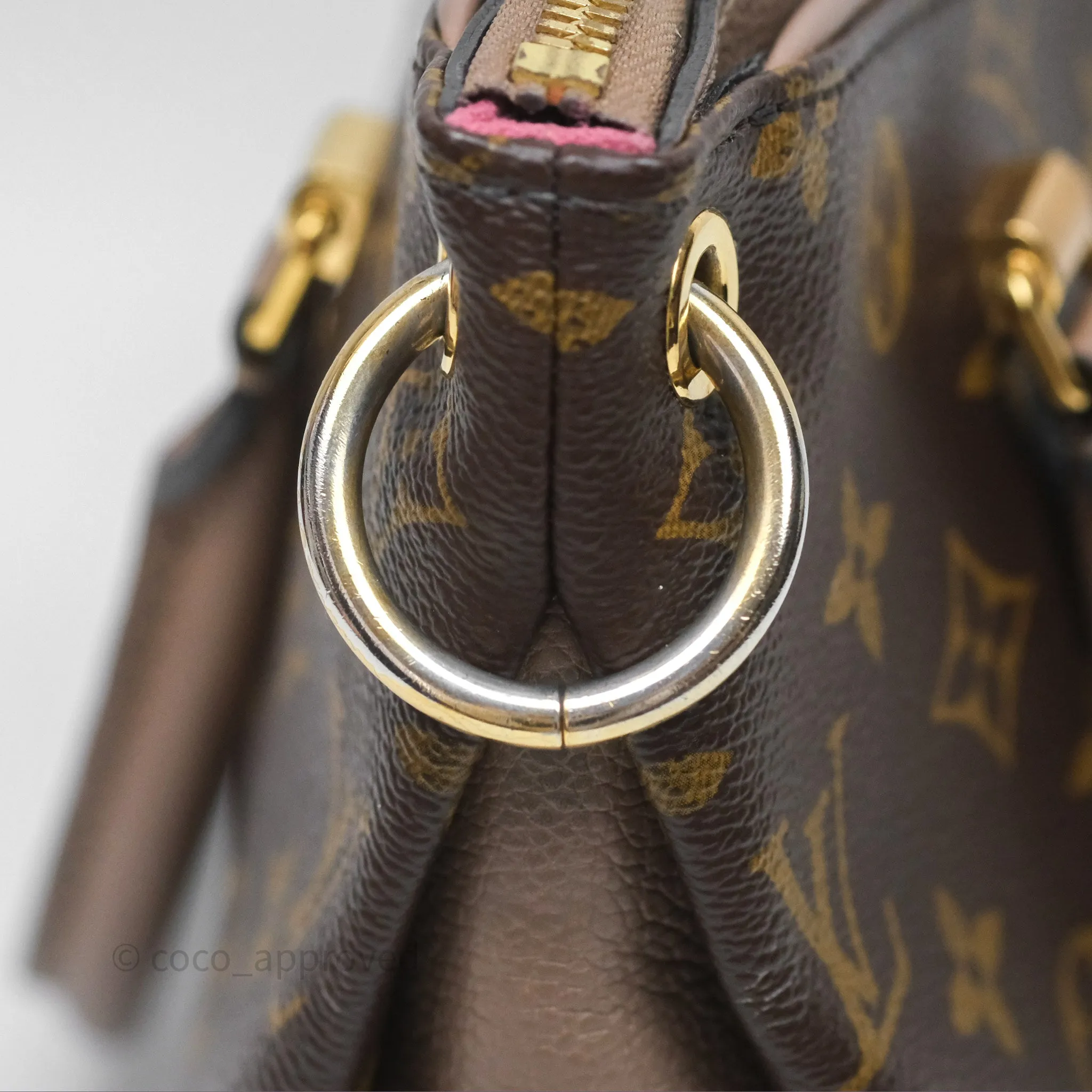 Louis Vuitton Pallas BB Monogram Full Taupe Glace